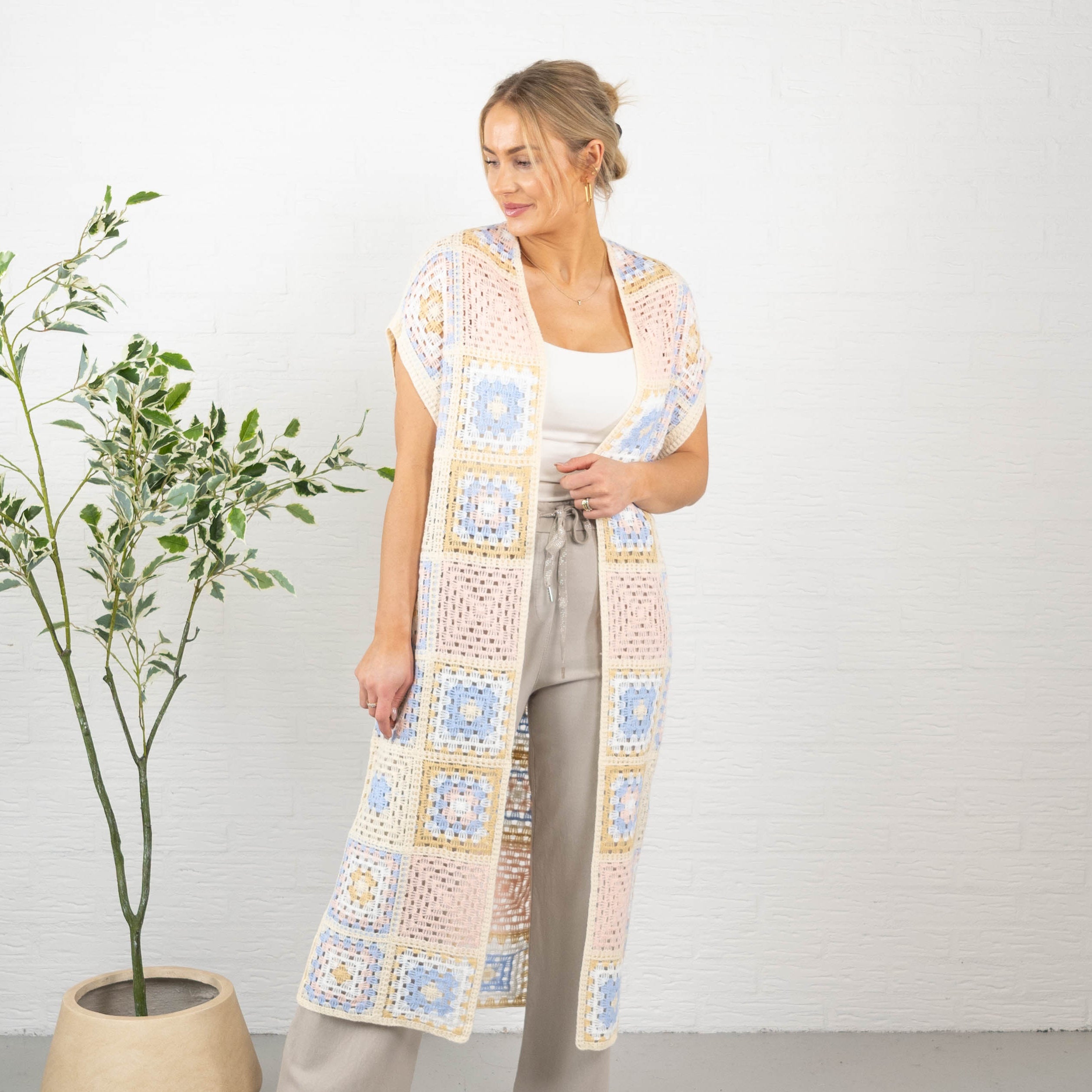 Hattie cardigan, Lyserød