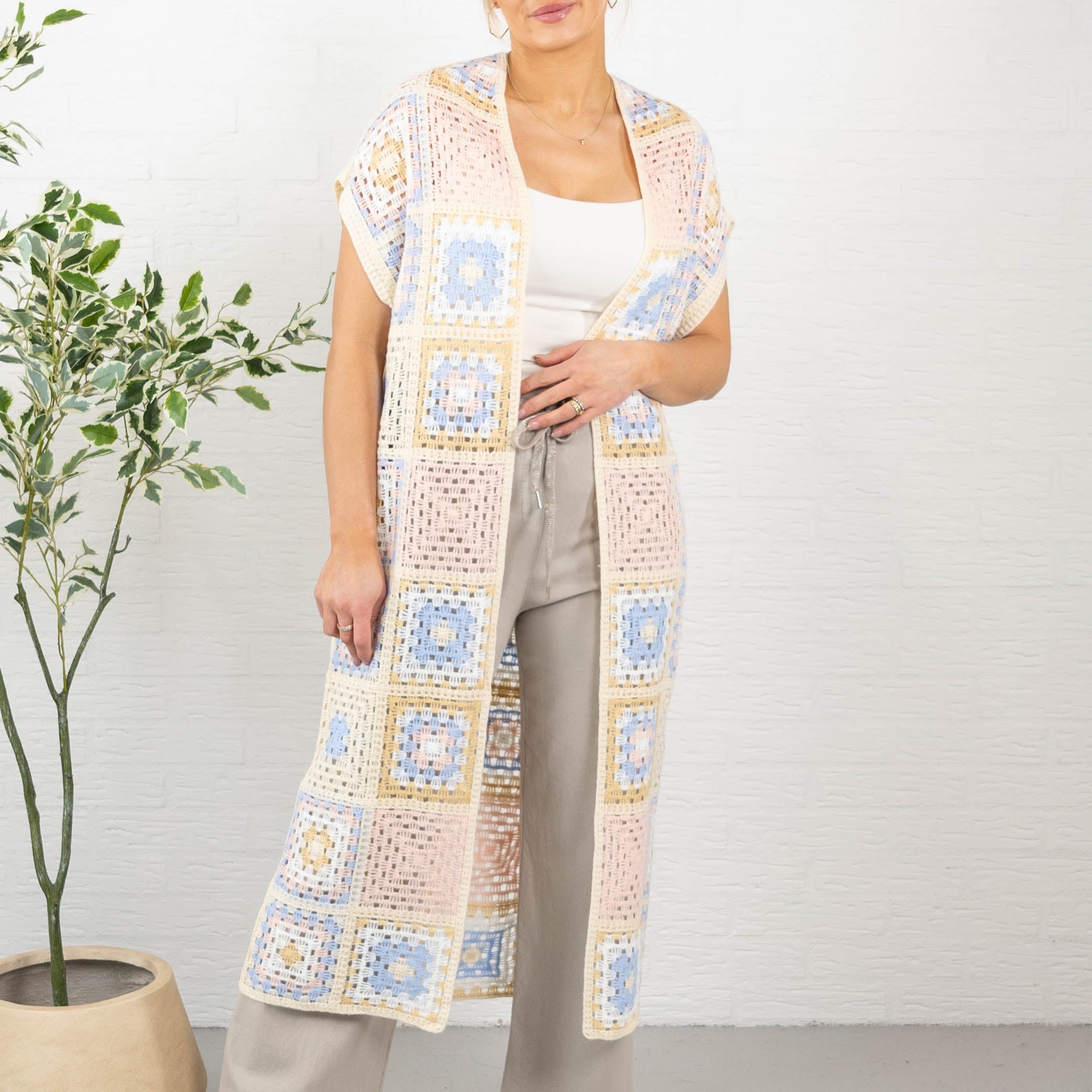 Hattie cardigan, Lyserød