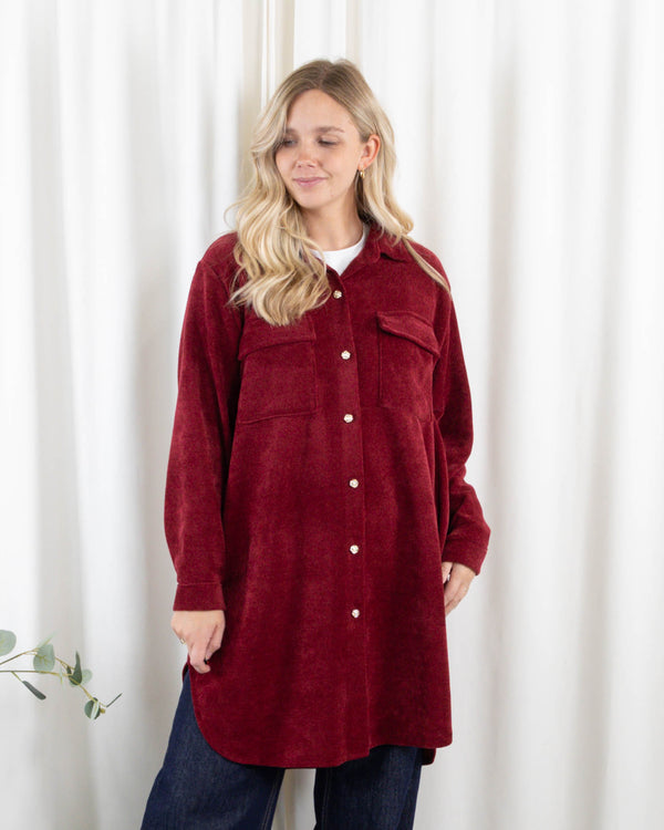 Grace cardigan, Bordeaux