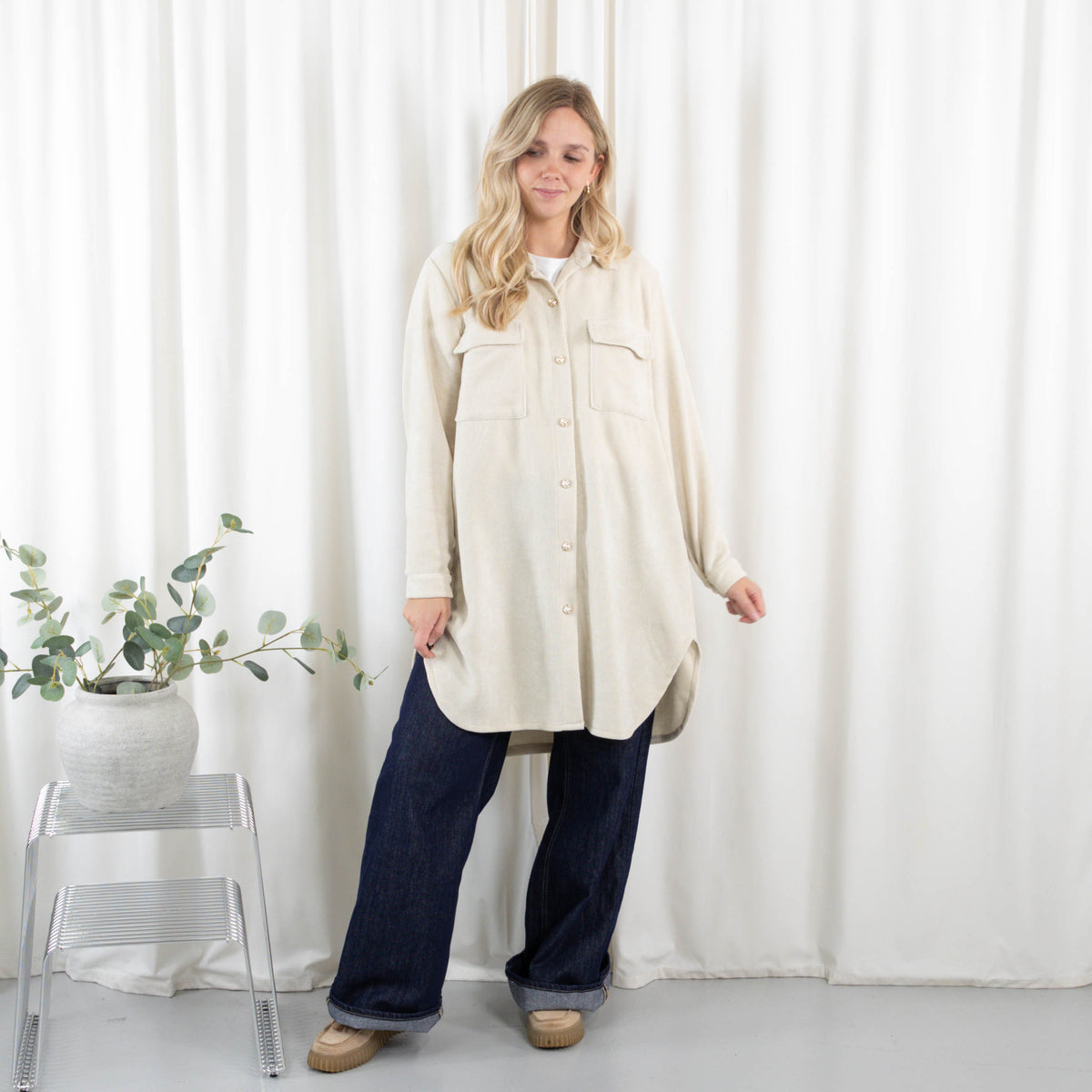 Grace cardigan, Beige