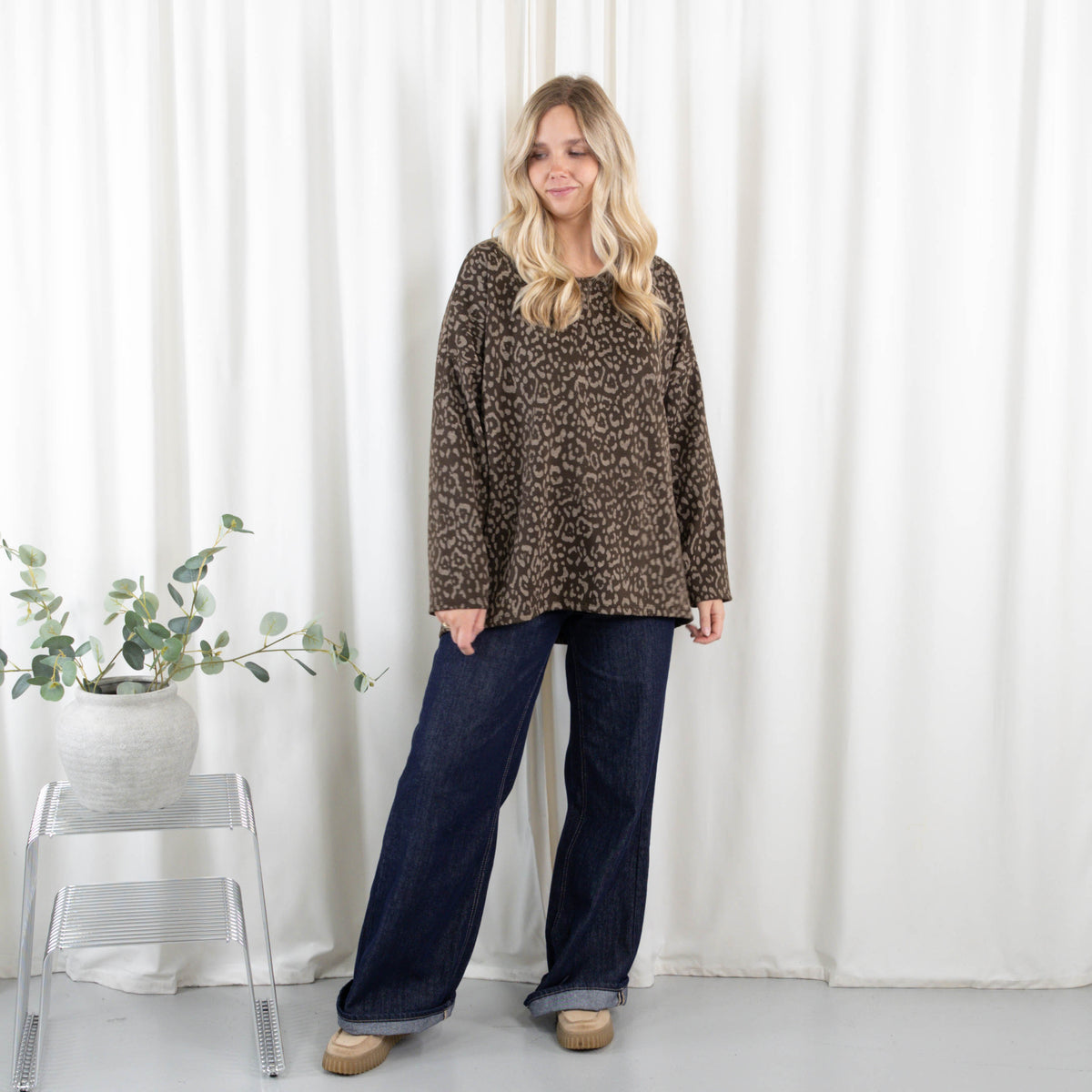 Mynte sweatshirt, Choko