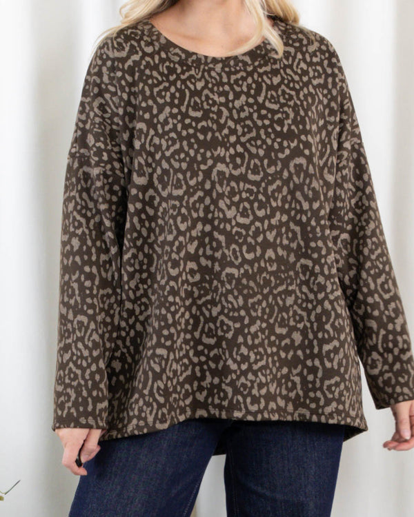 Mynte sweatshirt, Choko