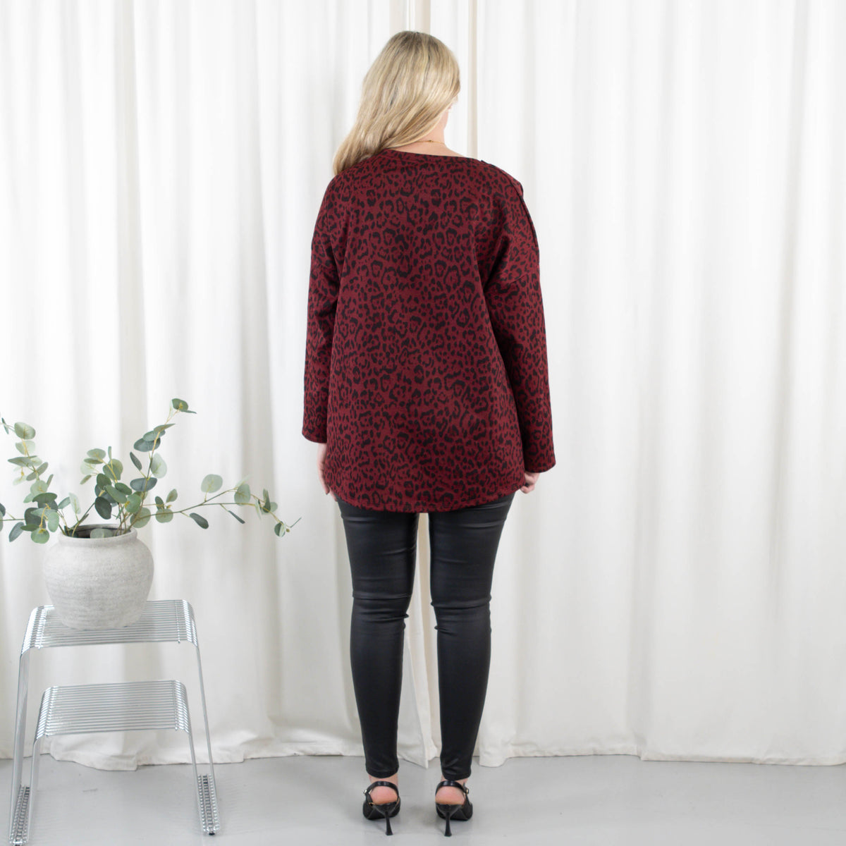 Mynte sweatshirt, Bordeaux