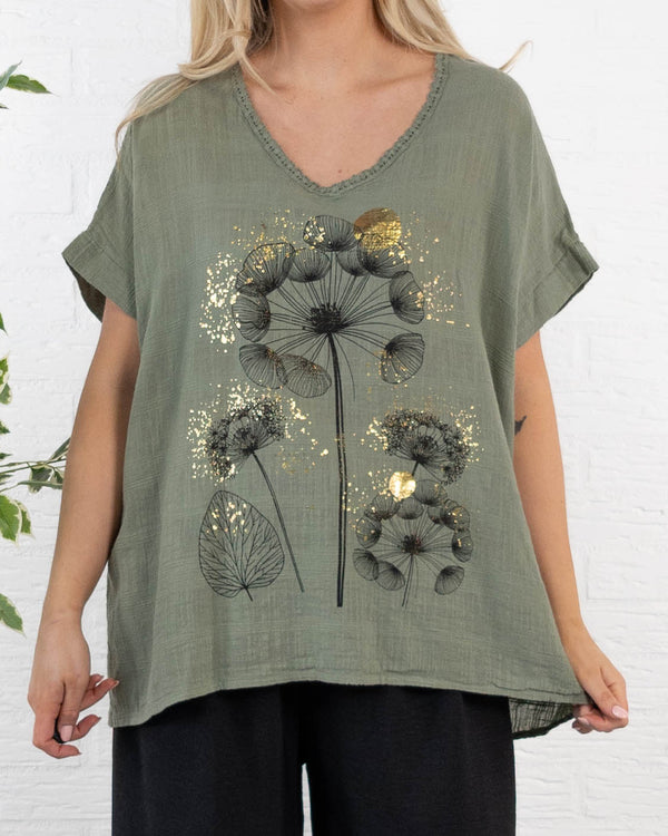 Ginny overdel, Khaki