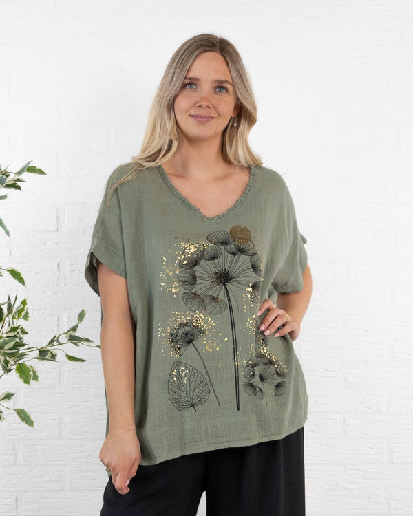 Ginny overdel, Khaki
