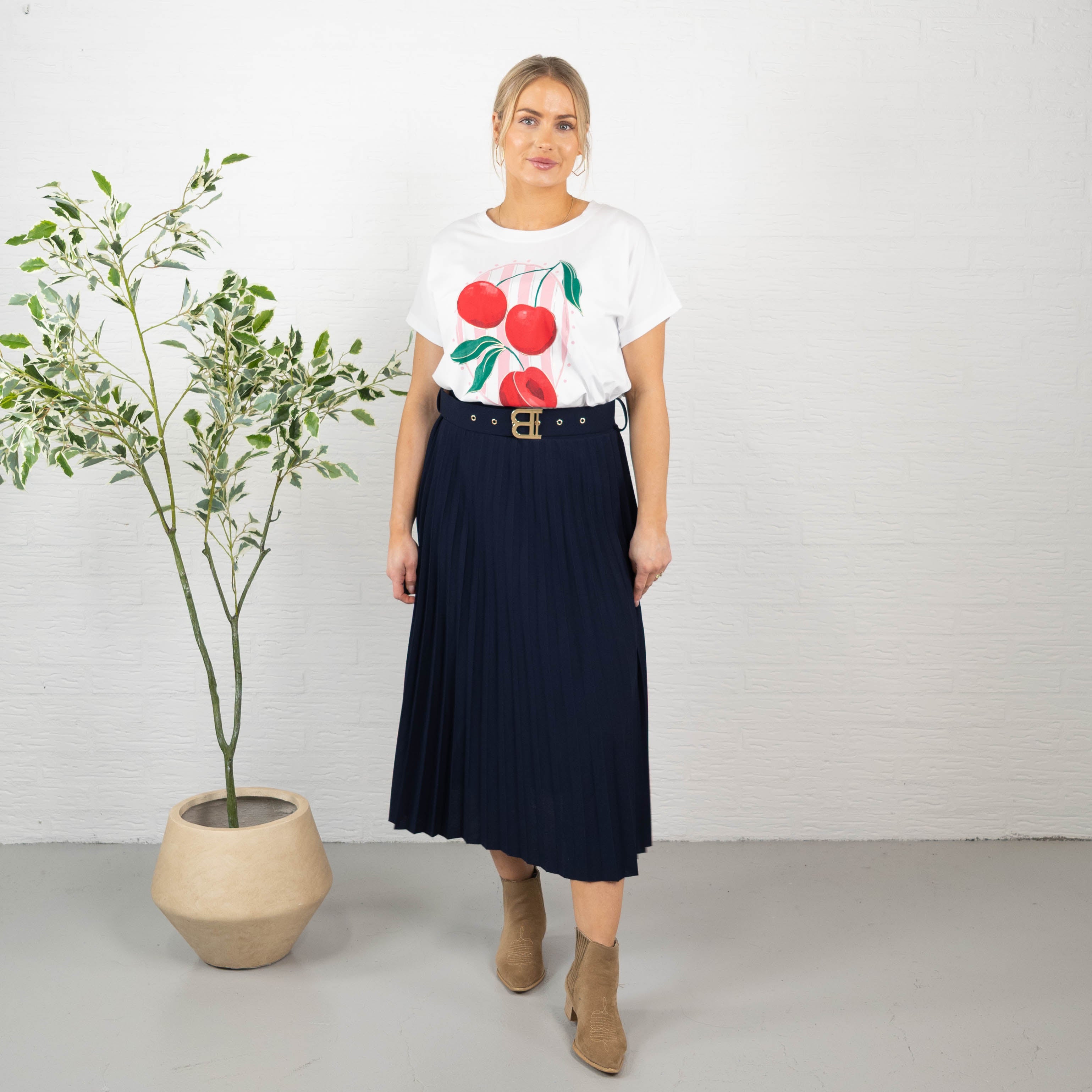 Melinda nederdel, Navy