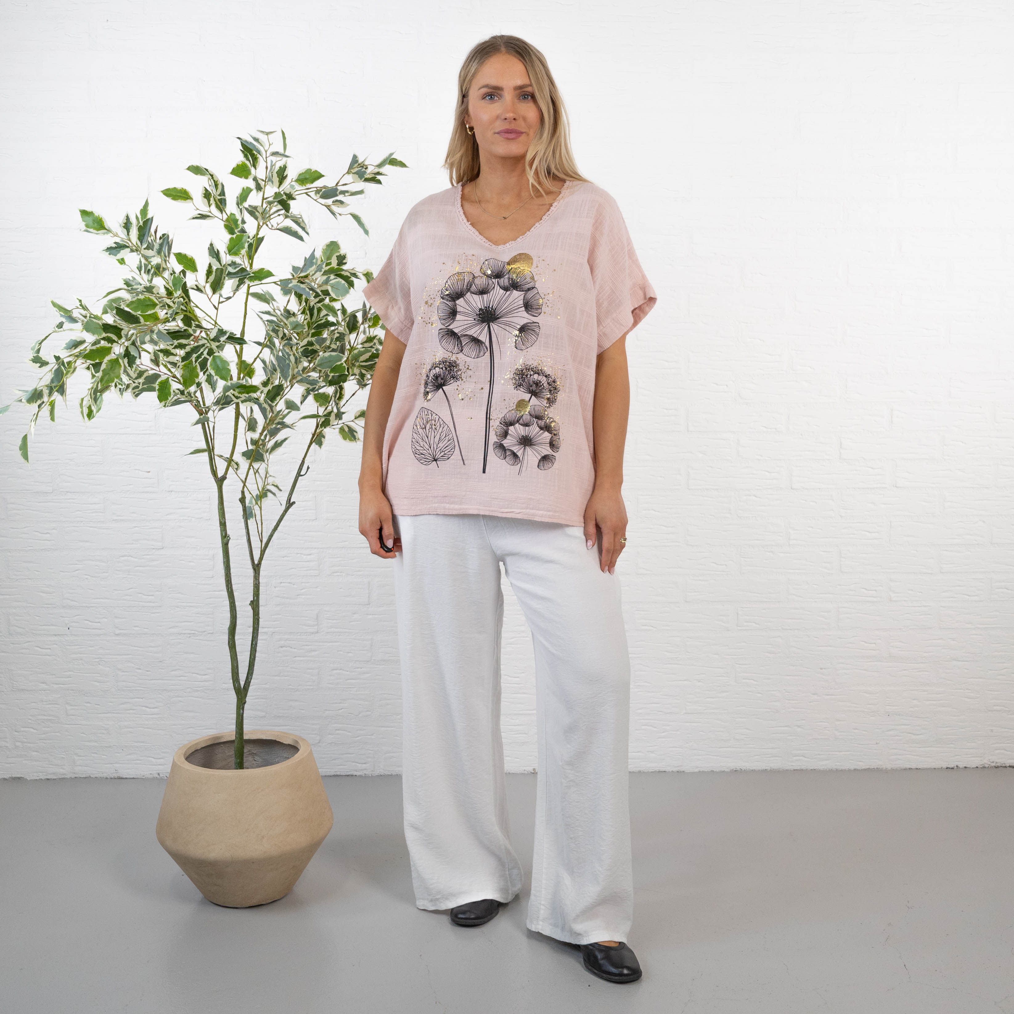 Ginny overdel, Rosa