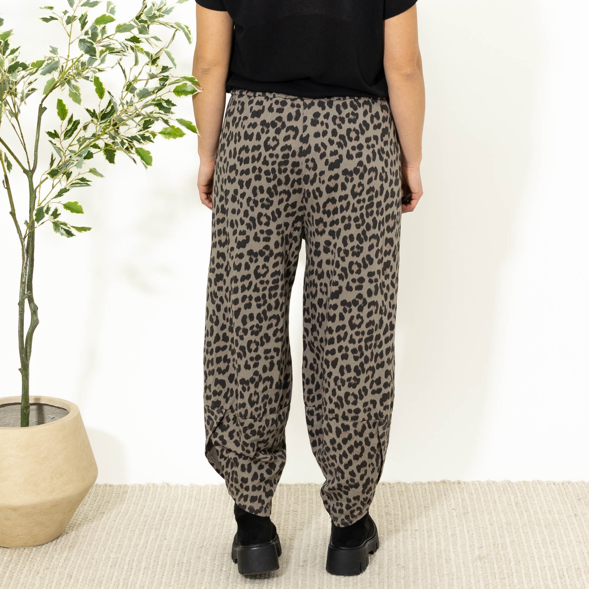 Katrin baggy bukser, Taupe