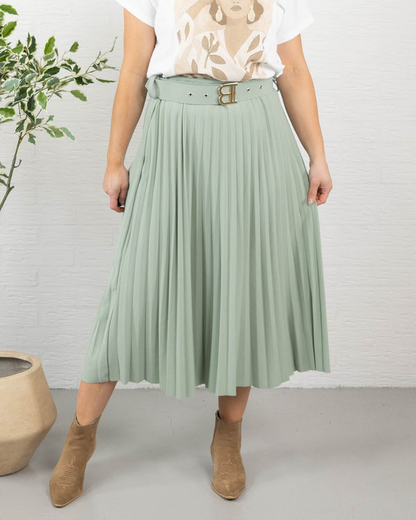 Melinda nederdel, Lys khaki