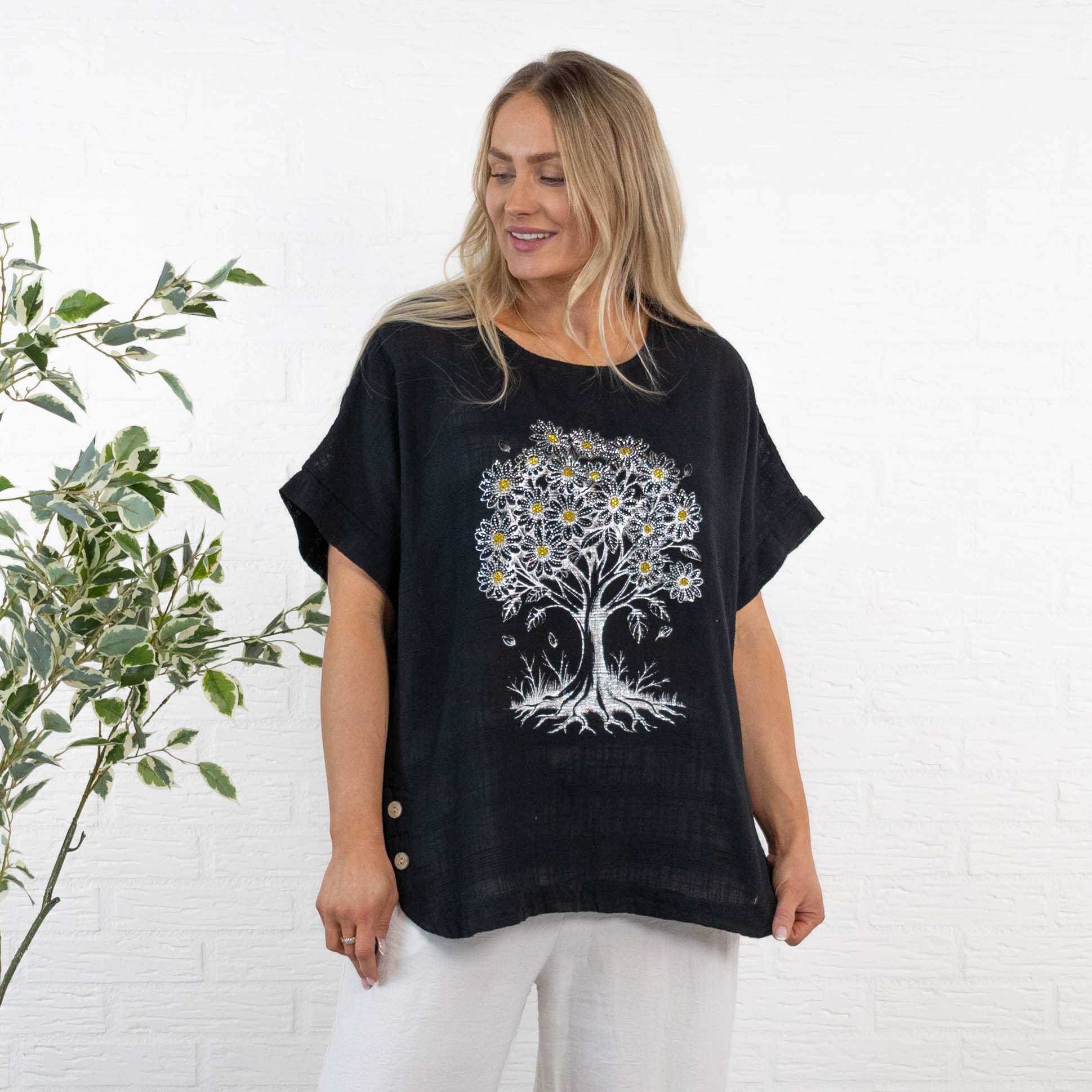 Sandra overdel, Sort