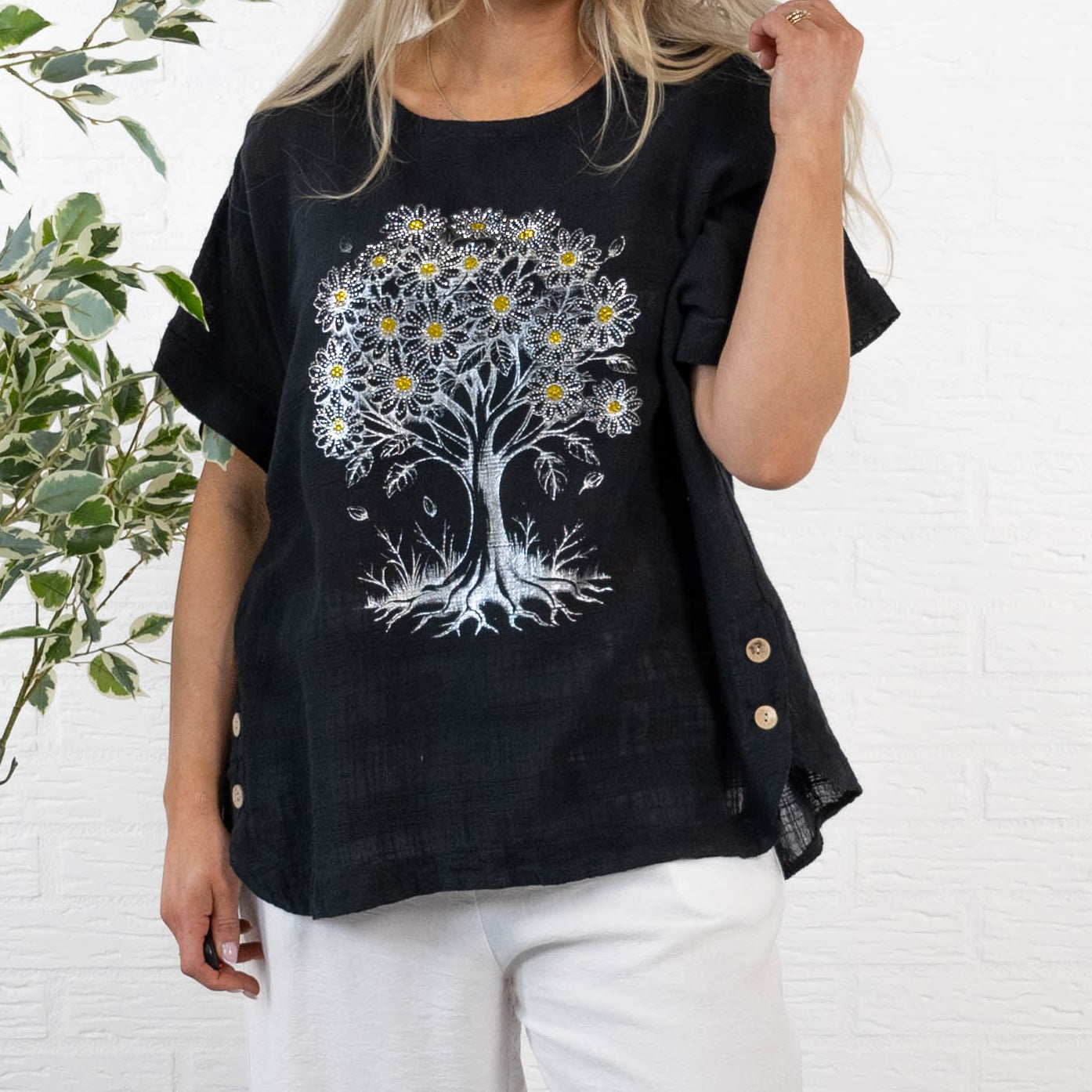 Sandra overdel, Sort