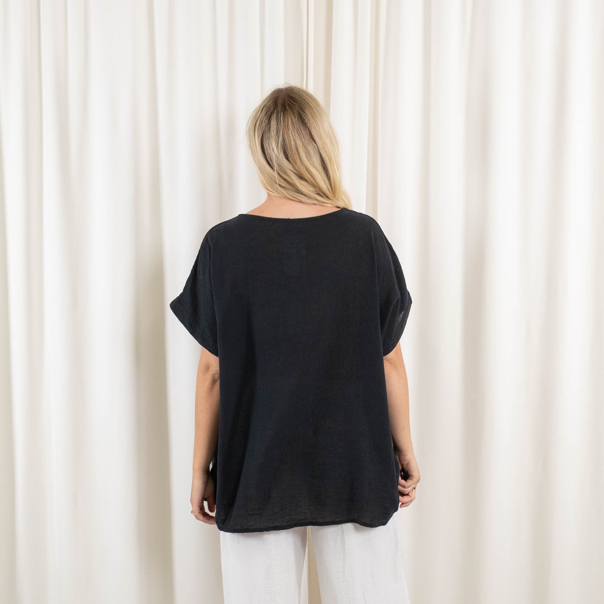 Rikke overdel, Sort