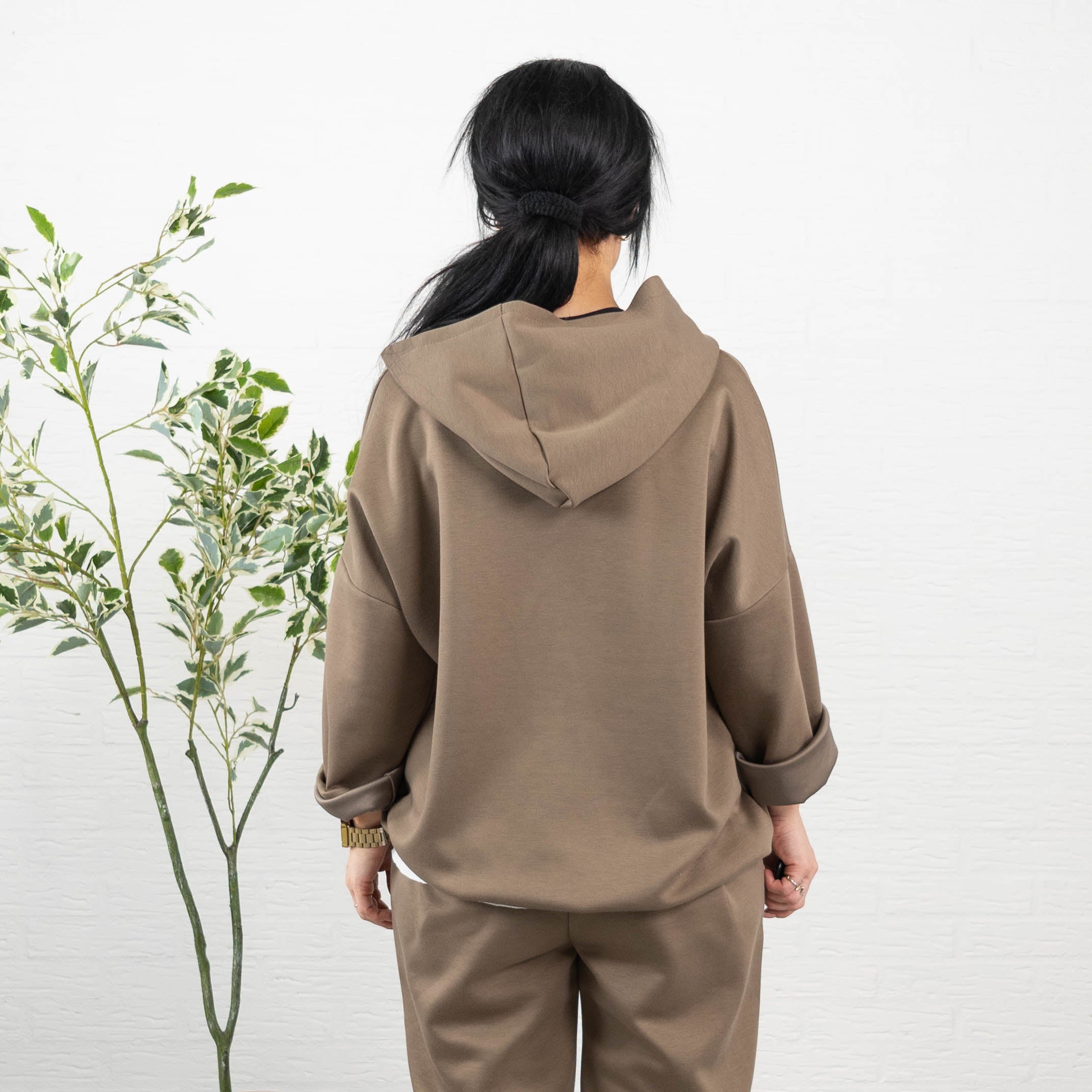 LA sweatshirt, Taupe