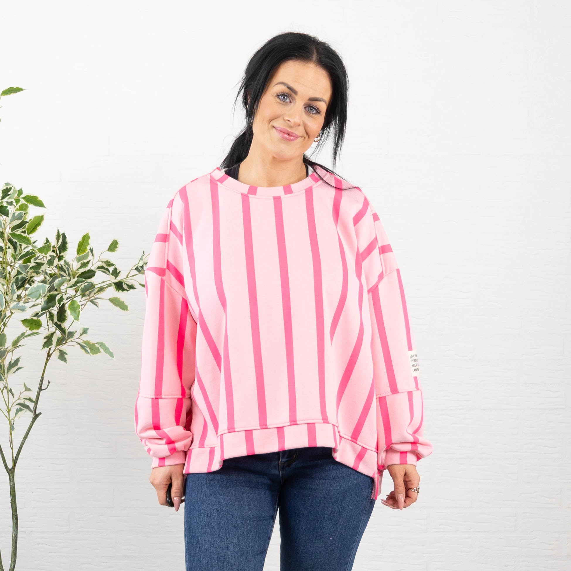 Mandy sweatshirt, Lyserød