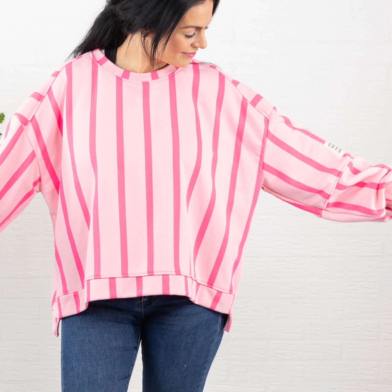 Mandy sweatshirt, Lyserød