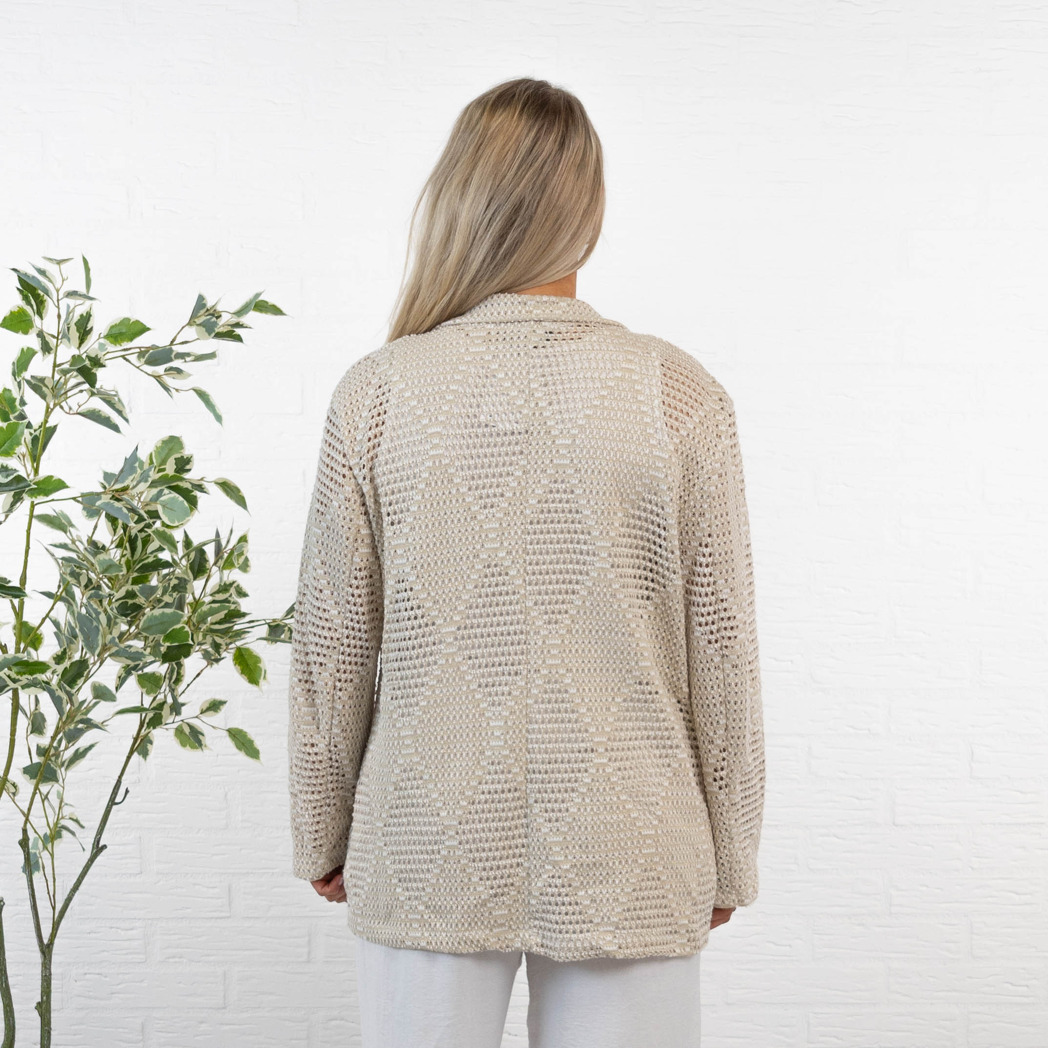 Pauline habitjakke, Beige