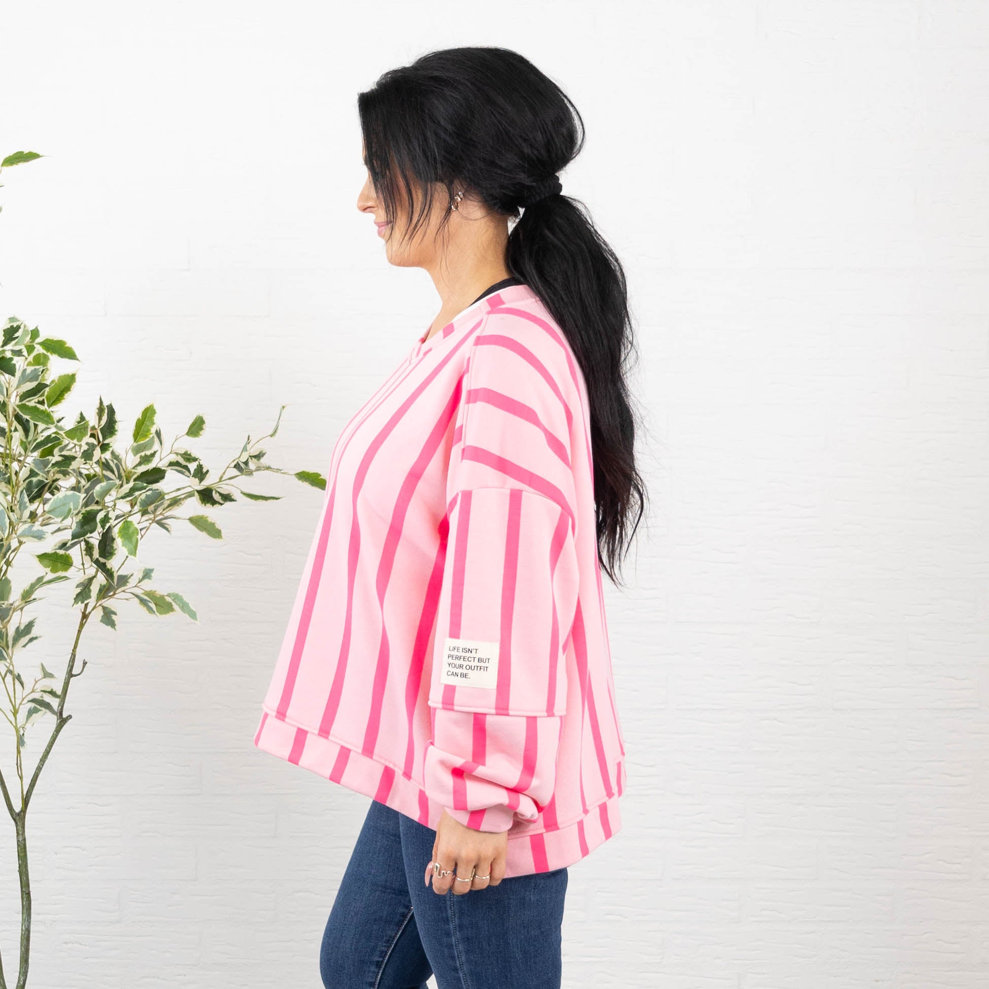 Mandy sweatshirt, Lyserød