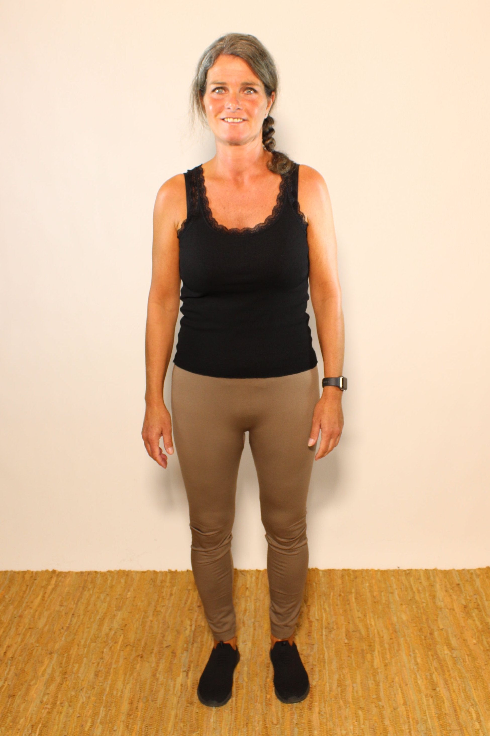 Alissa termo leggings (lille), Taupe
