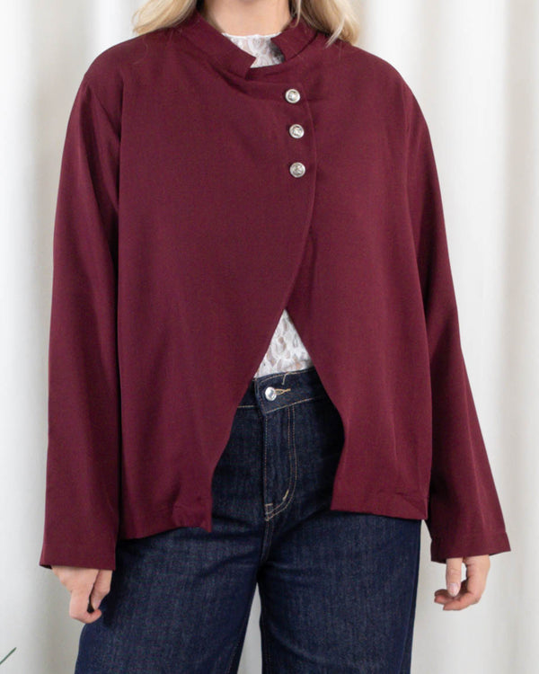 Carmen blazer, Bordeaux