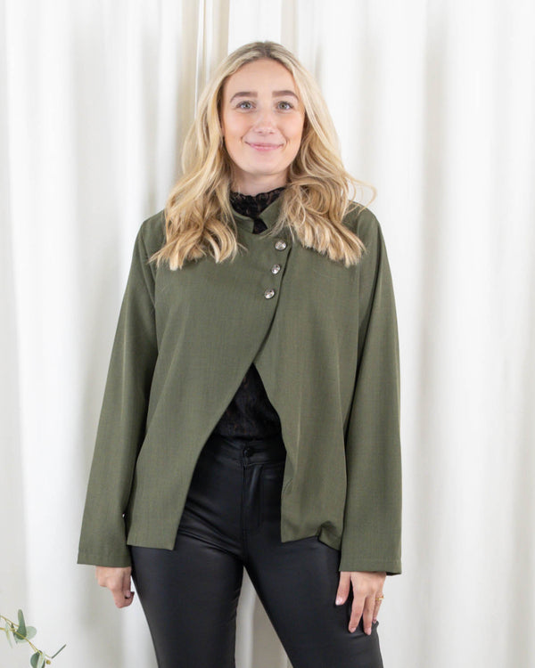 Carmen blazer, Khaki