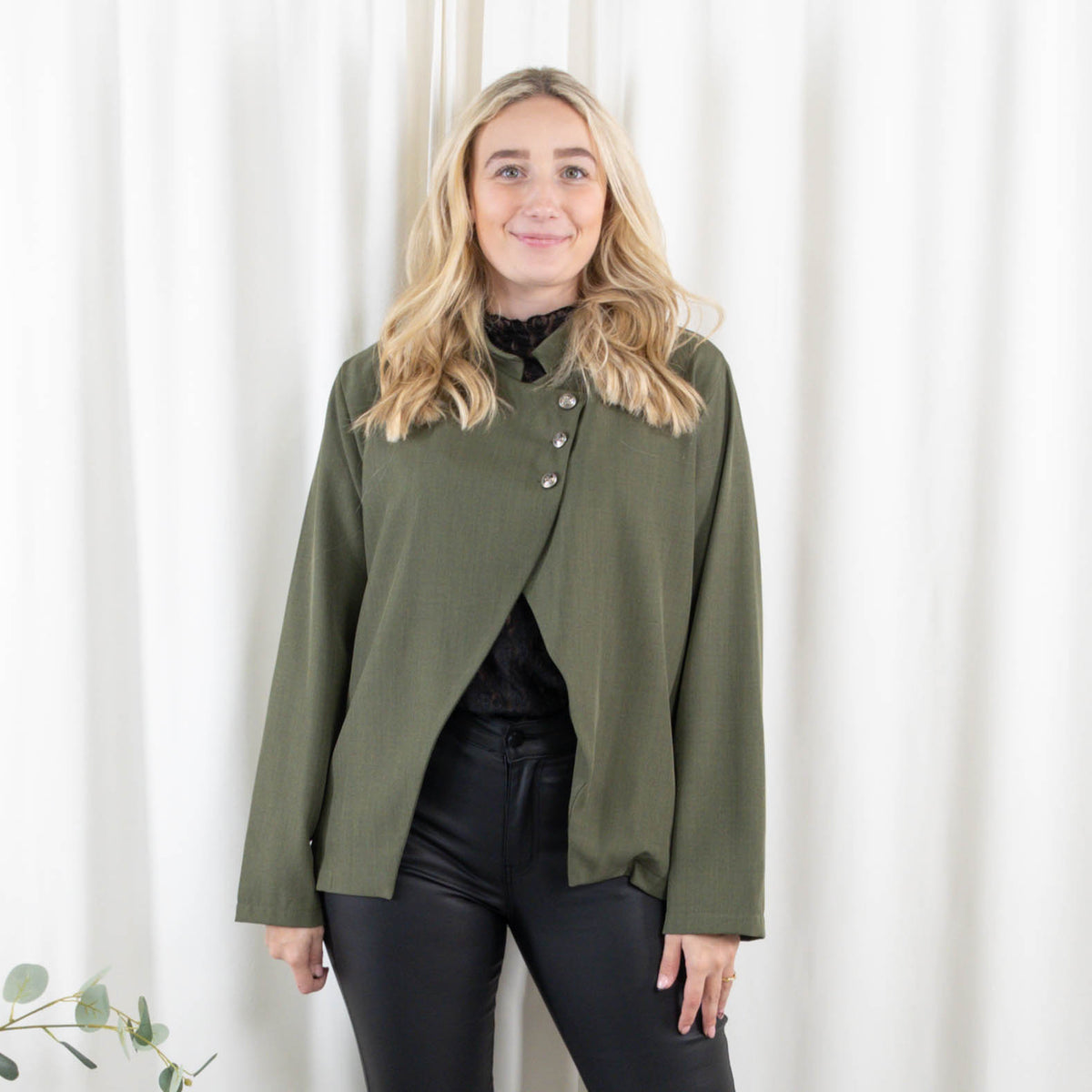 Carmen blazer, Khaki