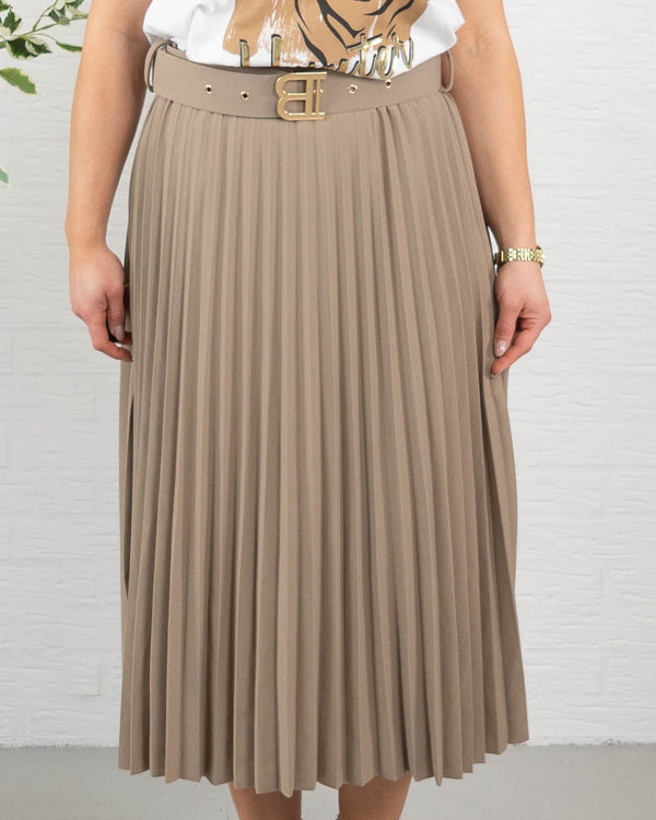 Melinda nederdel, Taupe