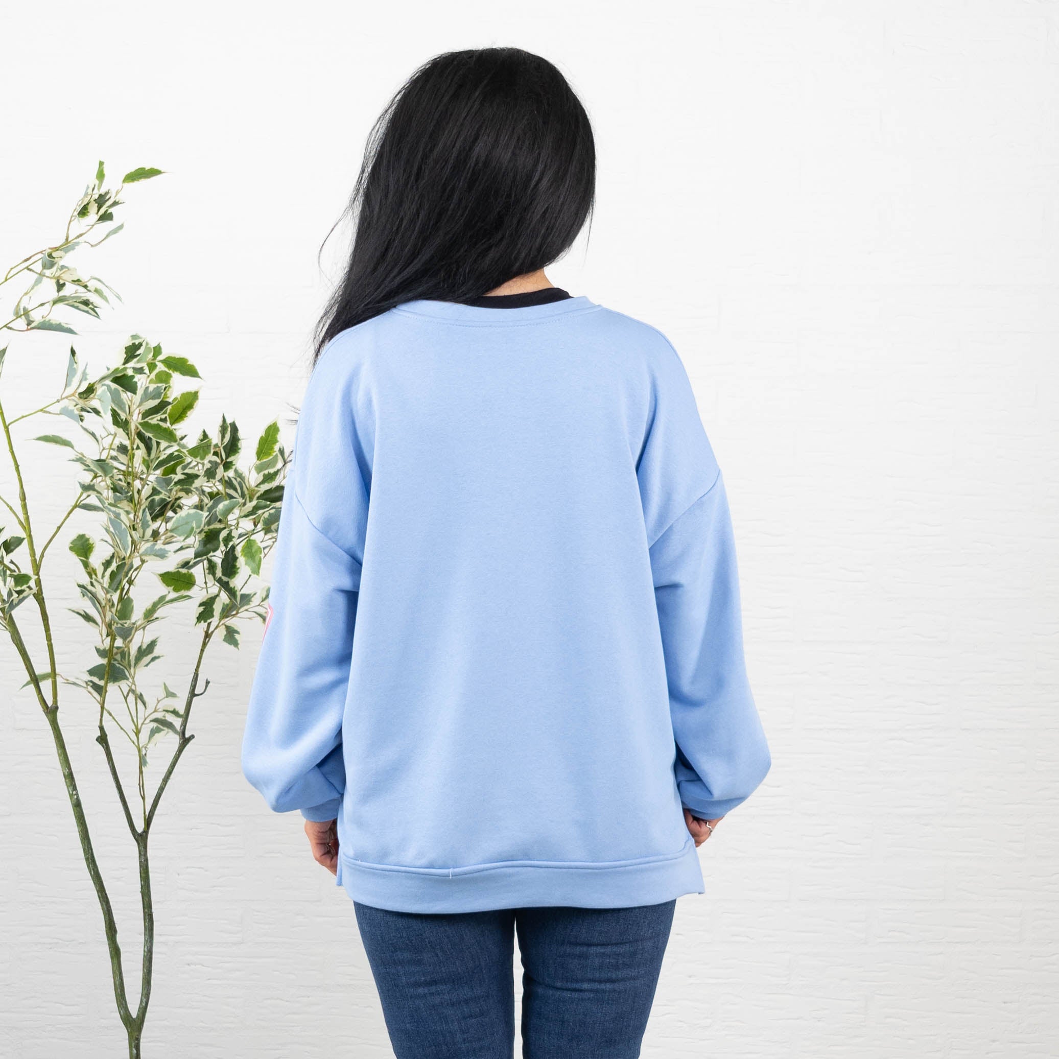 Florida sweatshirt, Lyseblå