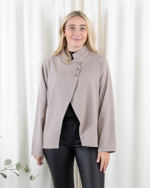 Carmen blazer, Beige