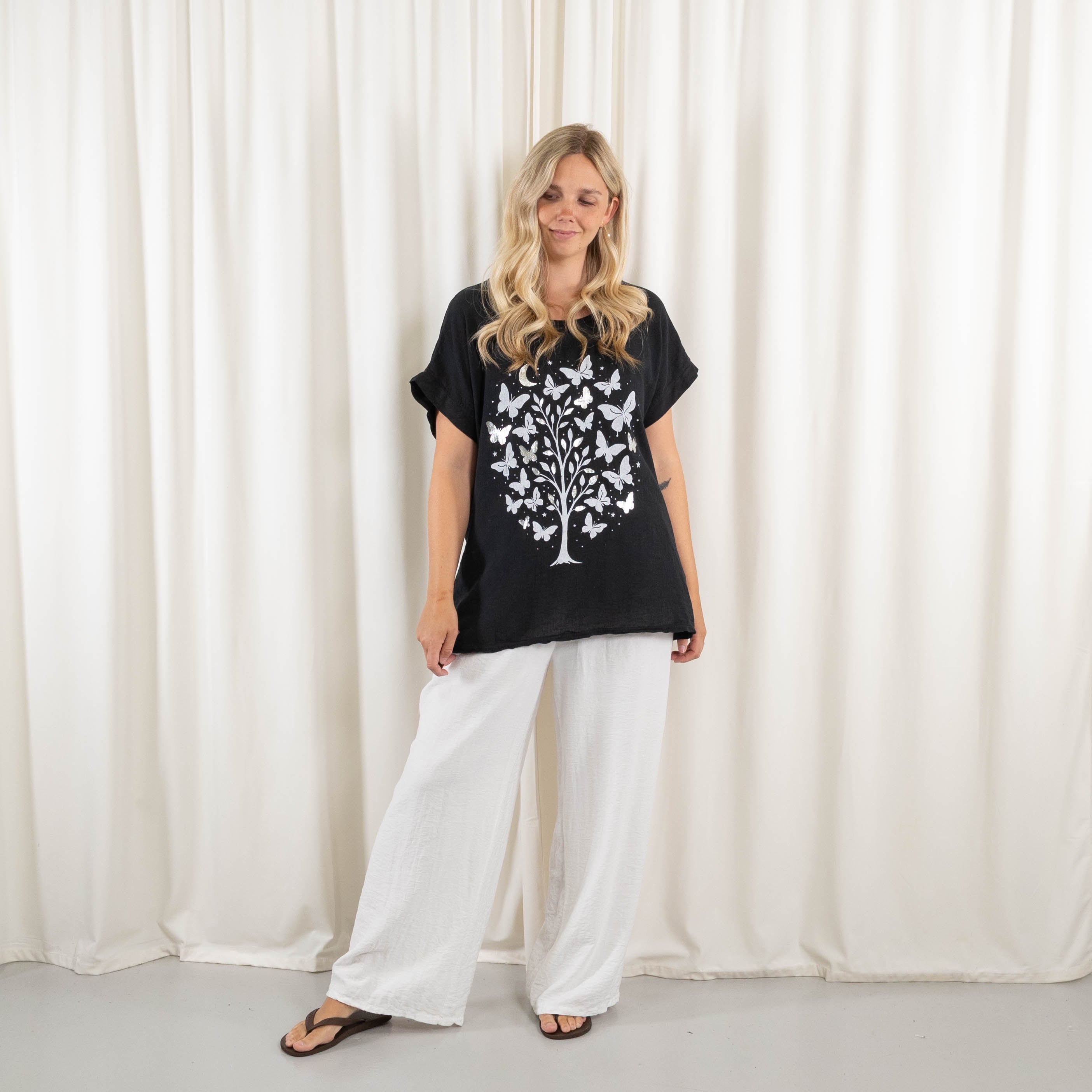 Selma t-shirt, Sort
