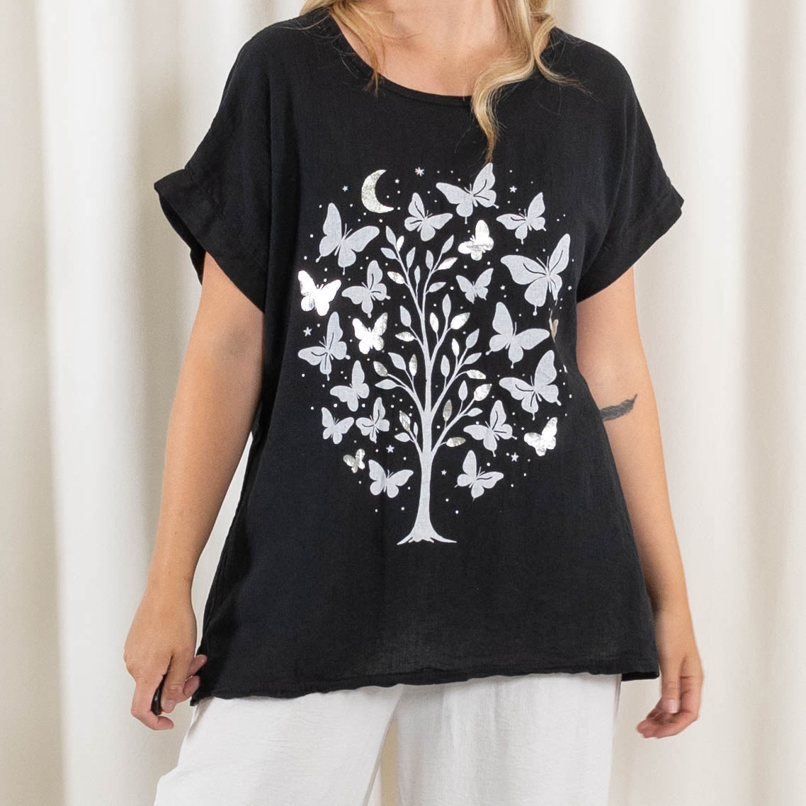 Selma t-shirt, Sort