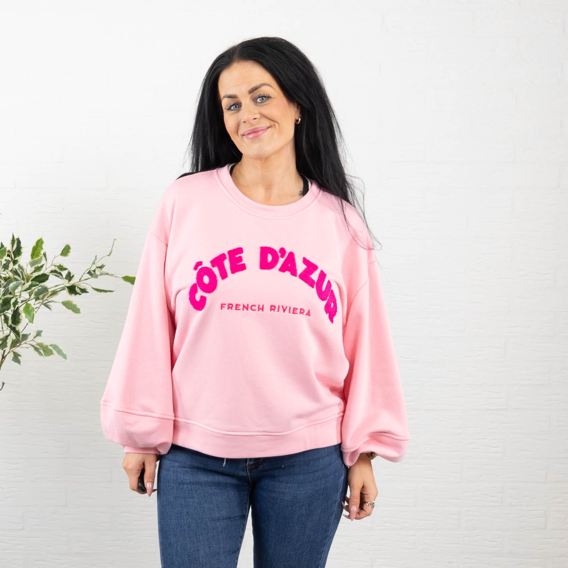 Donna sweatshirt, Lyserød