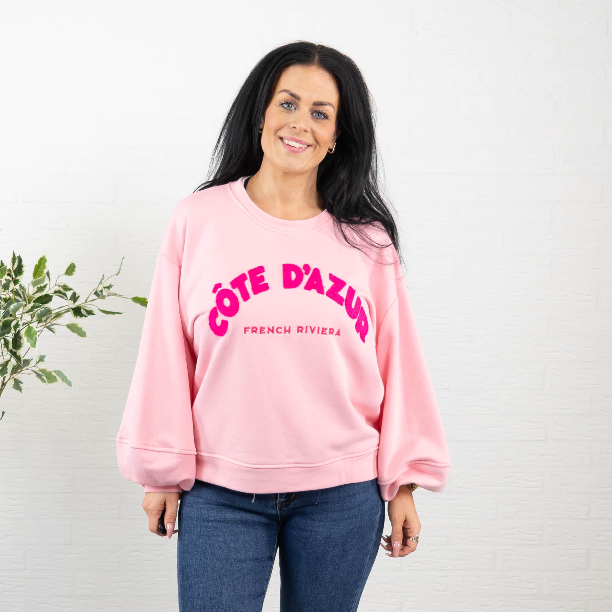 Donna sweatshirt, Lyserød