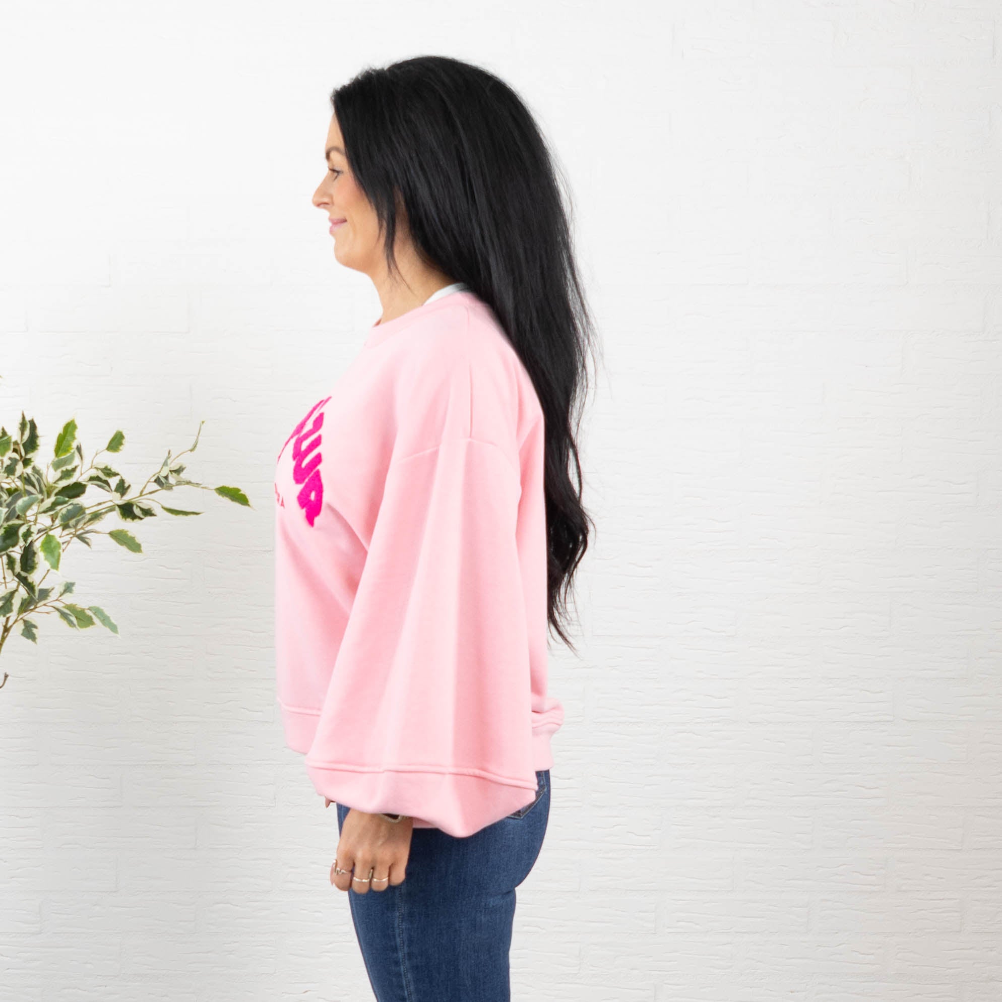 Donna sweatshirt, Lyserød