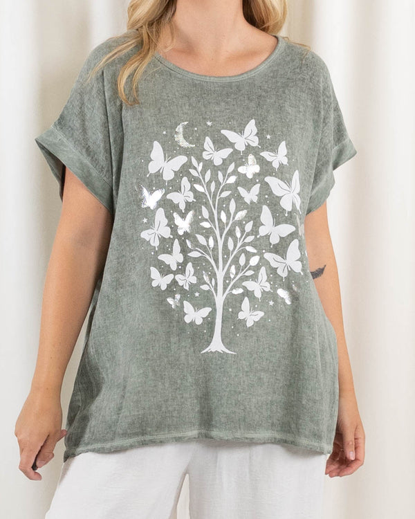 Selma t-shirt, Khaki