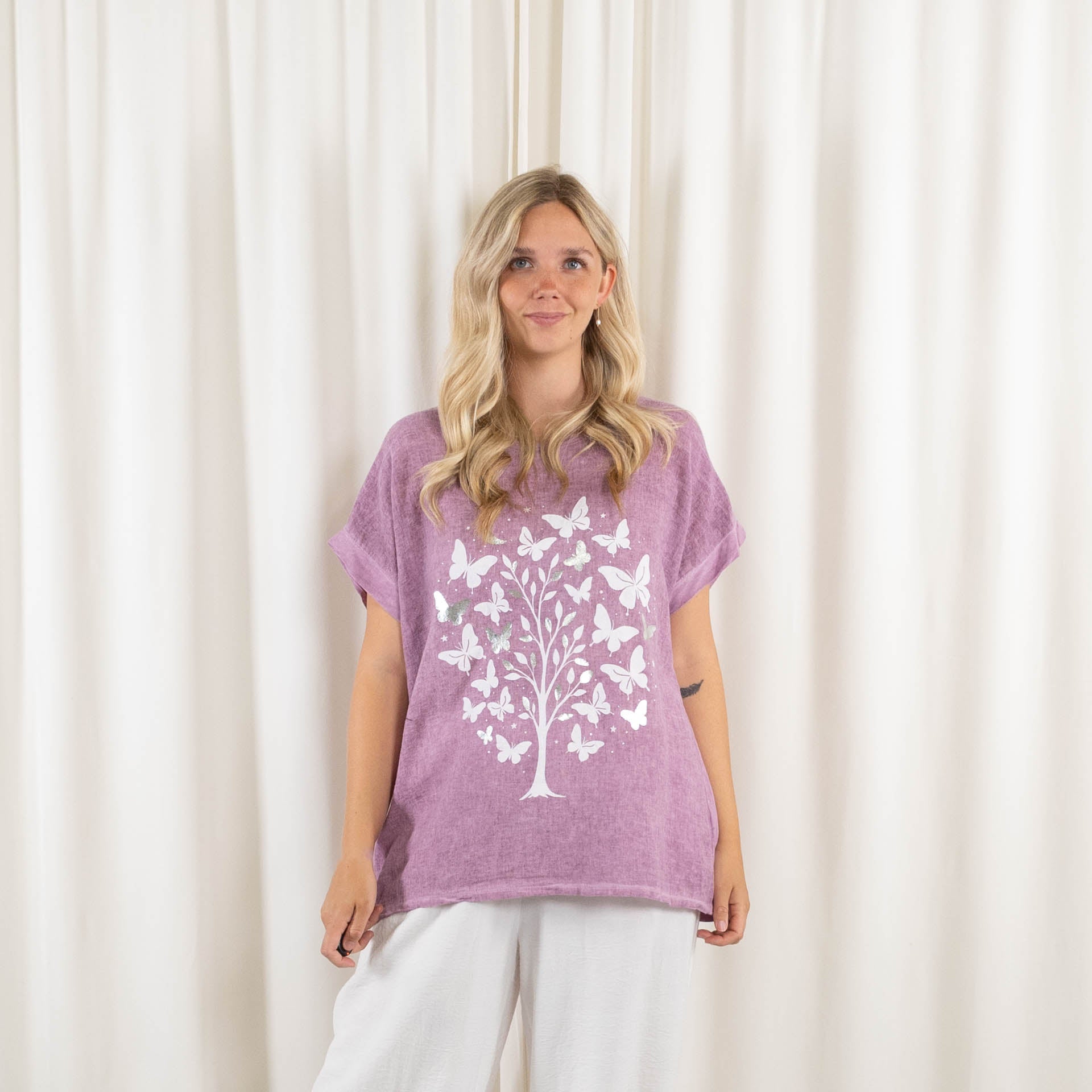 Selma t-shirt, Lilla