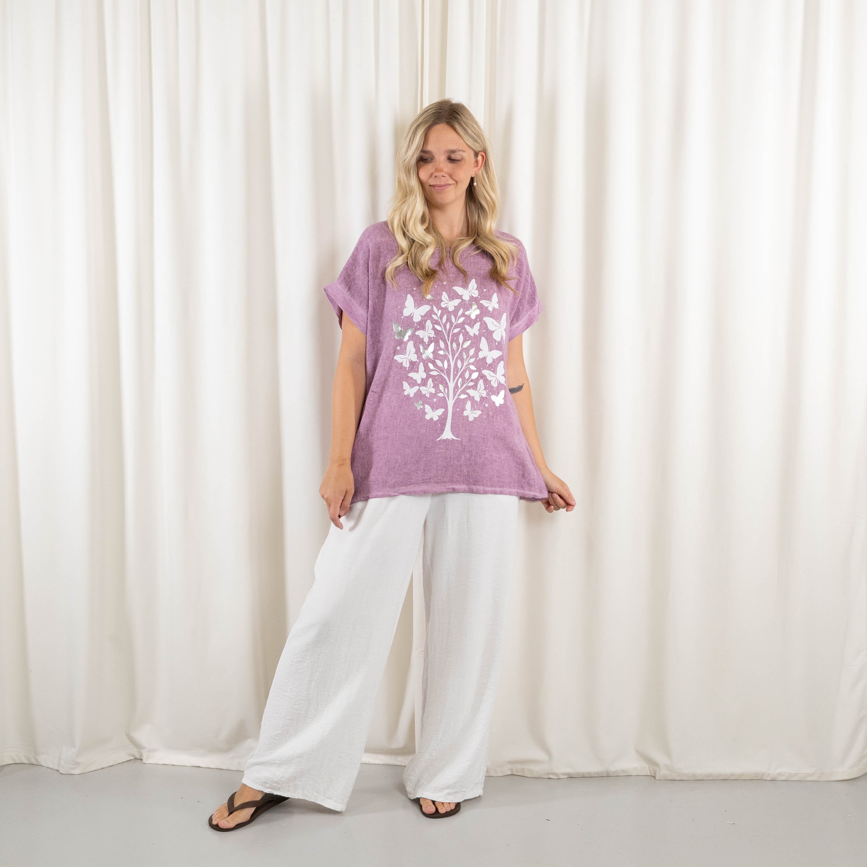 Selma t-shirt, Lilla
