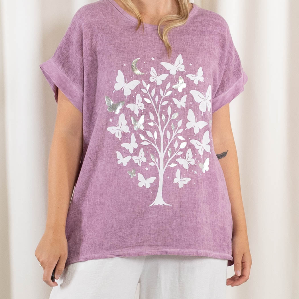 Selma t-shirt, Lilla