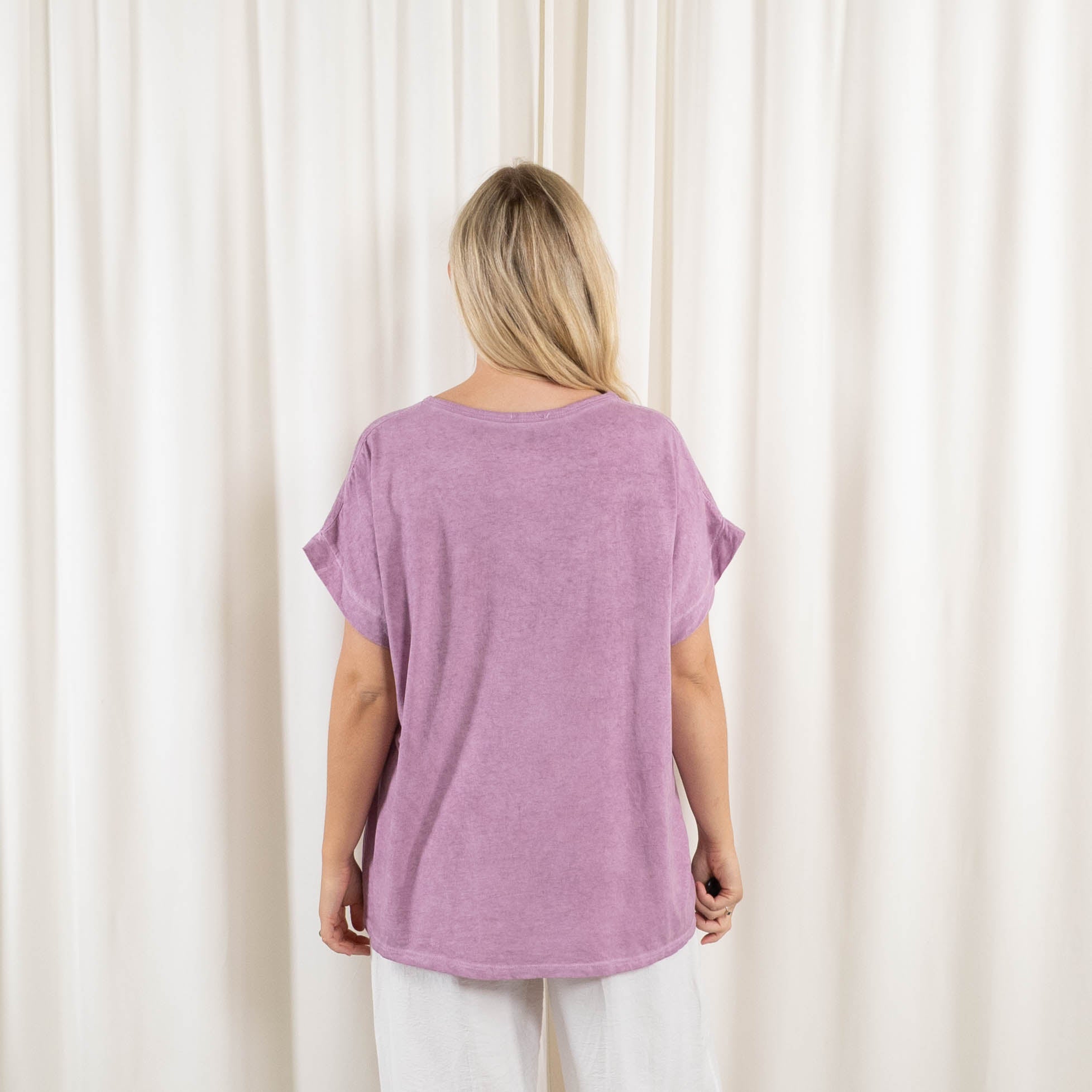 Selma t-shirt, Lilla