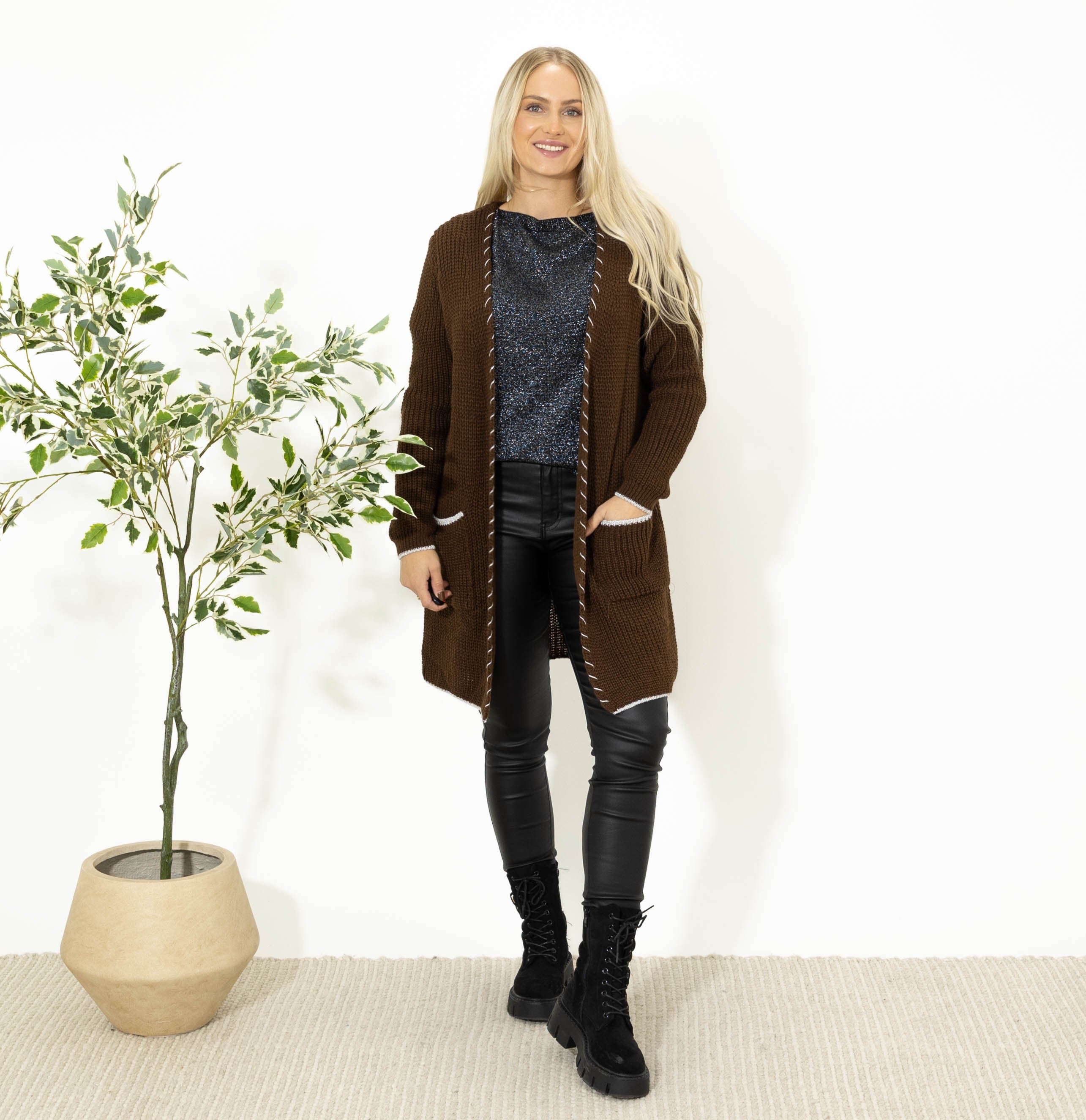 Maren strikcardigan, Choko