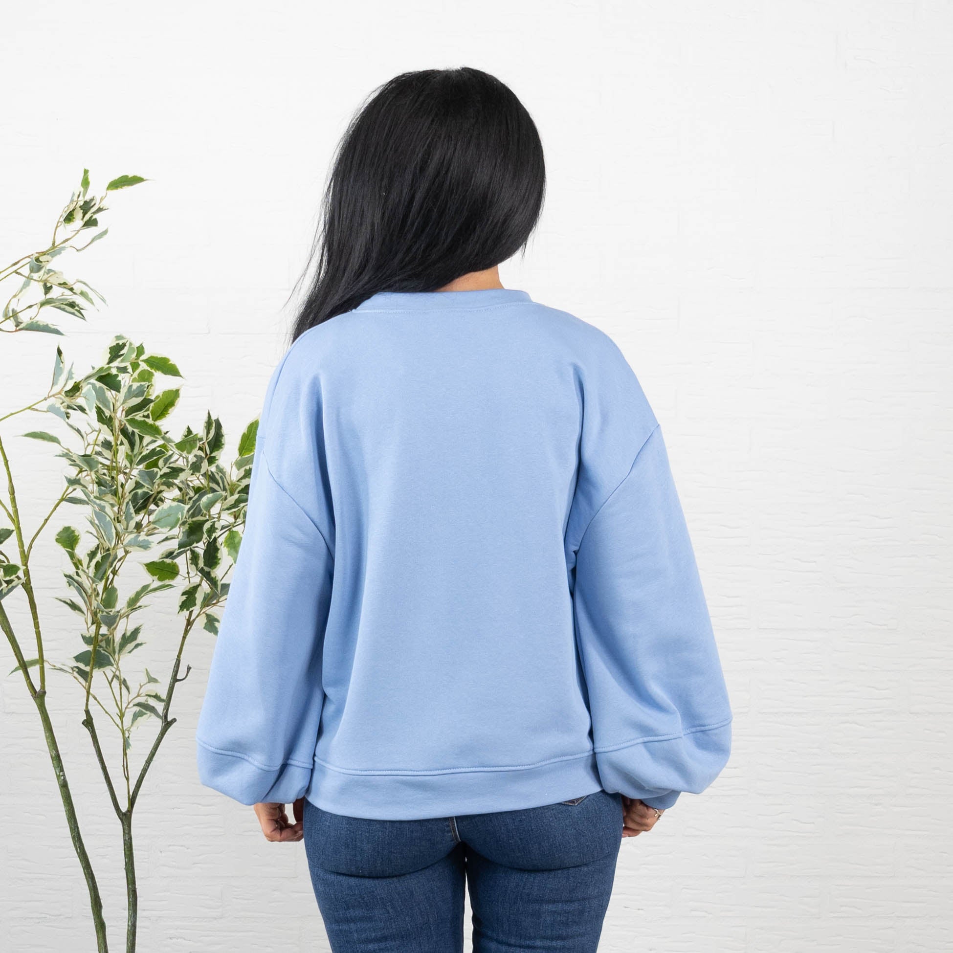 Donna sweatshirt, Lyseblå