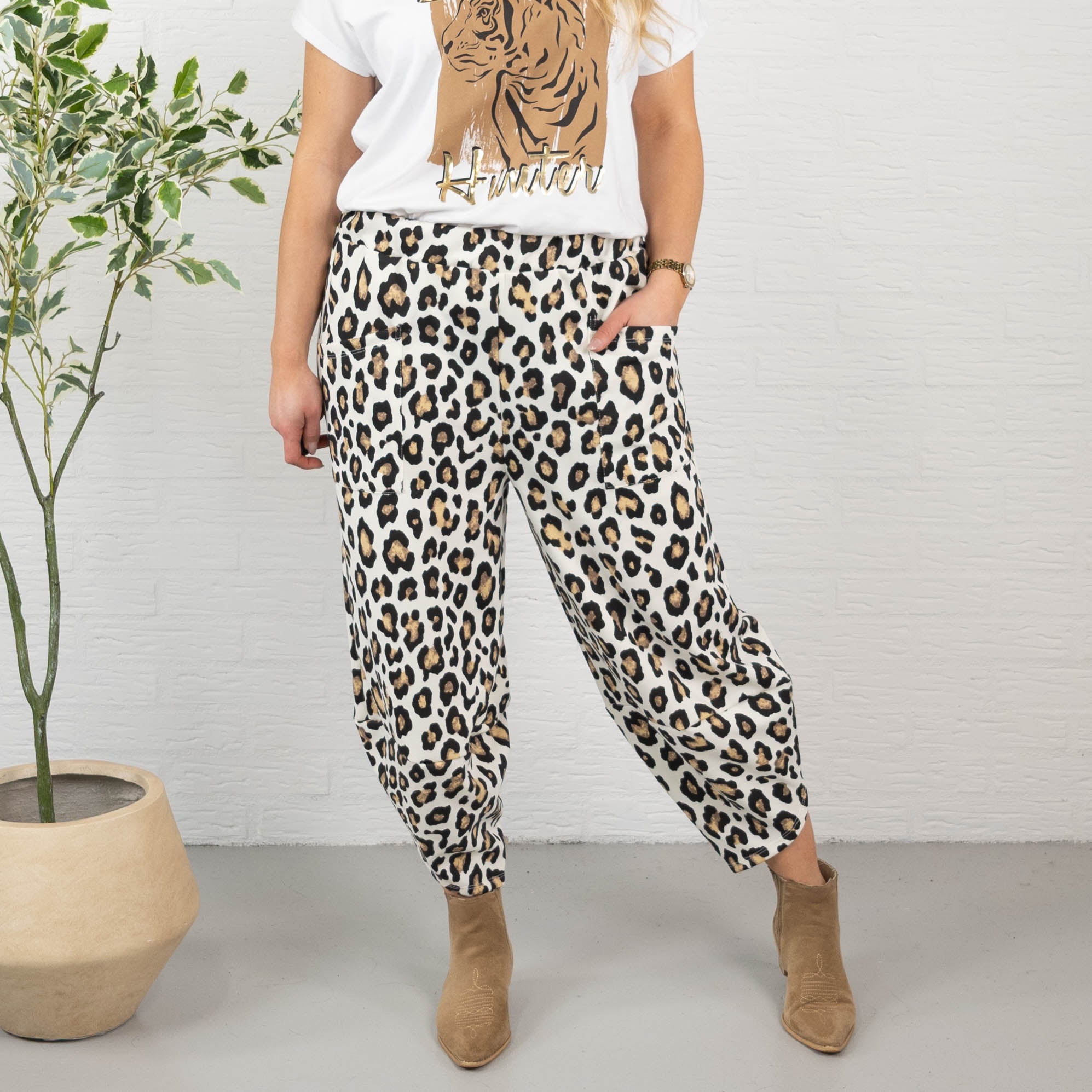 Hita baggy bukser, Hvid