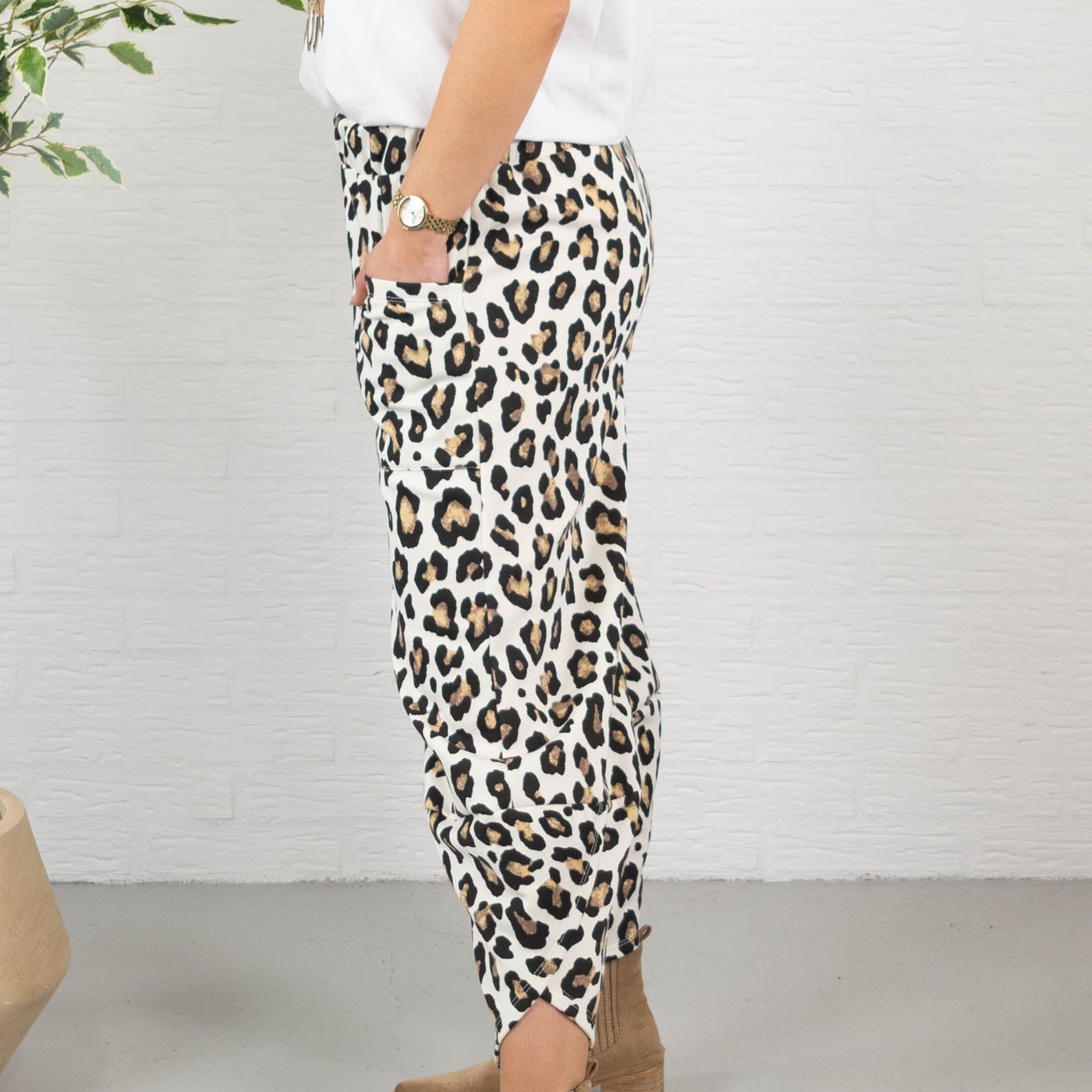 Hita baggy bukser, Hvid