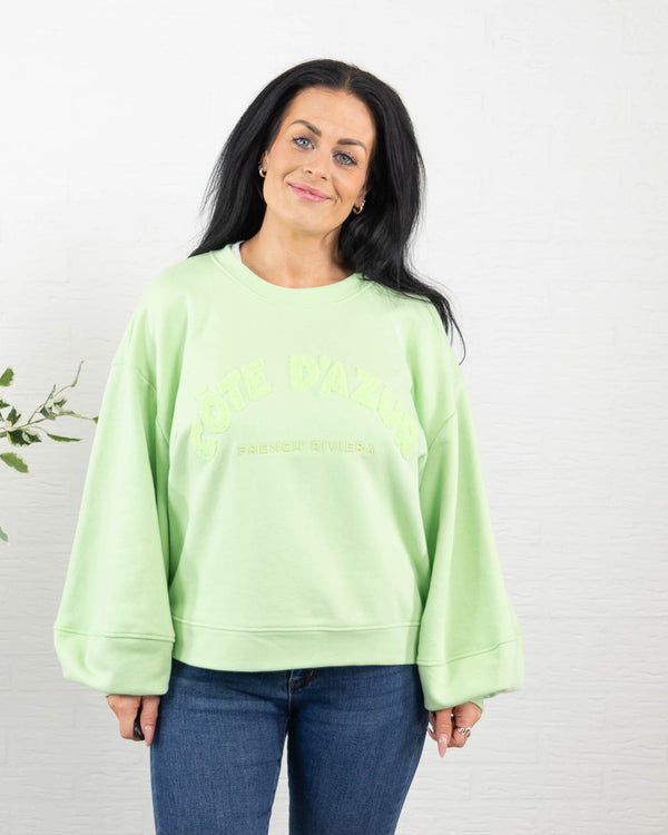 Donna sweatshirt, Grøn