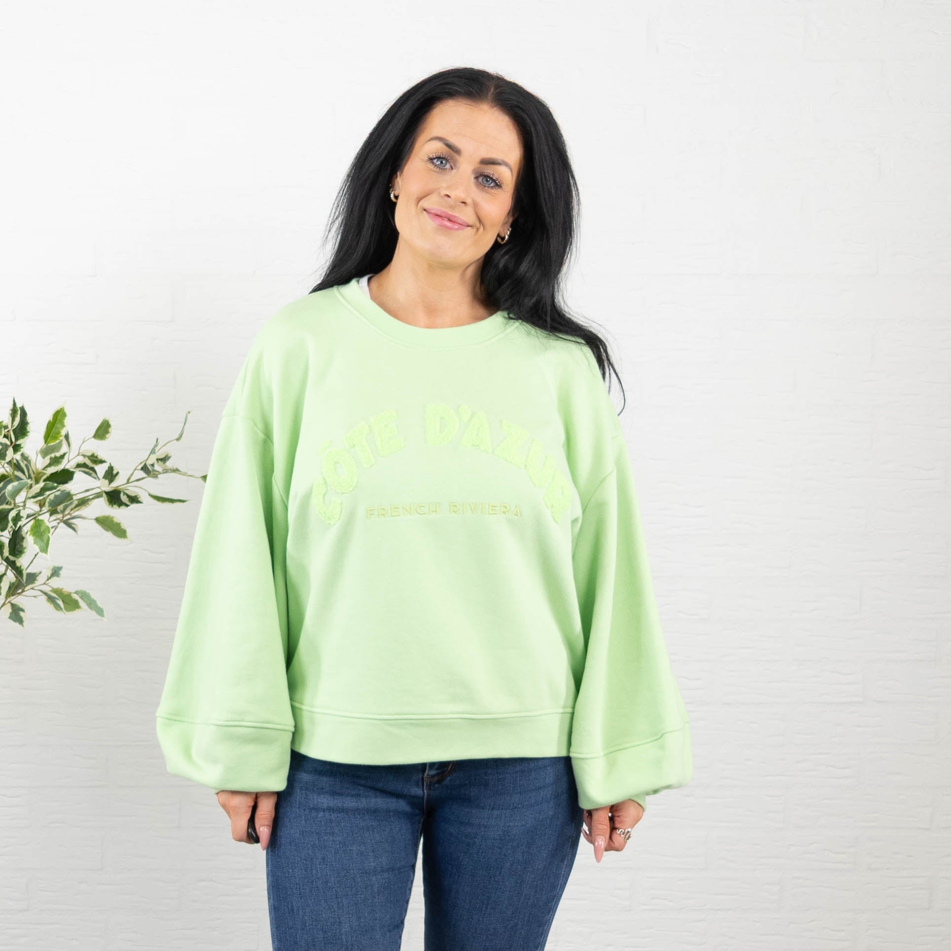 Donna sweatshirt, Grøn