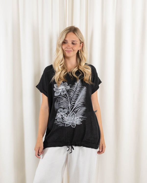 Sussie t-shirt, Sort