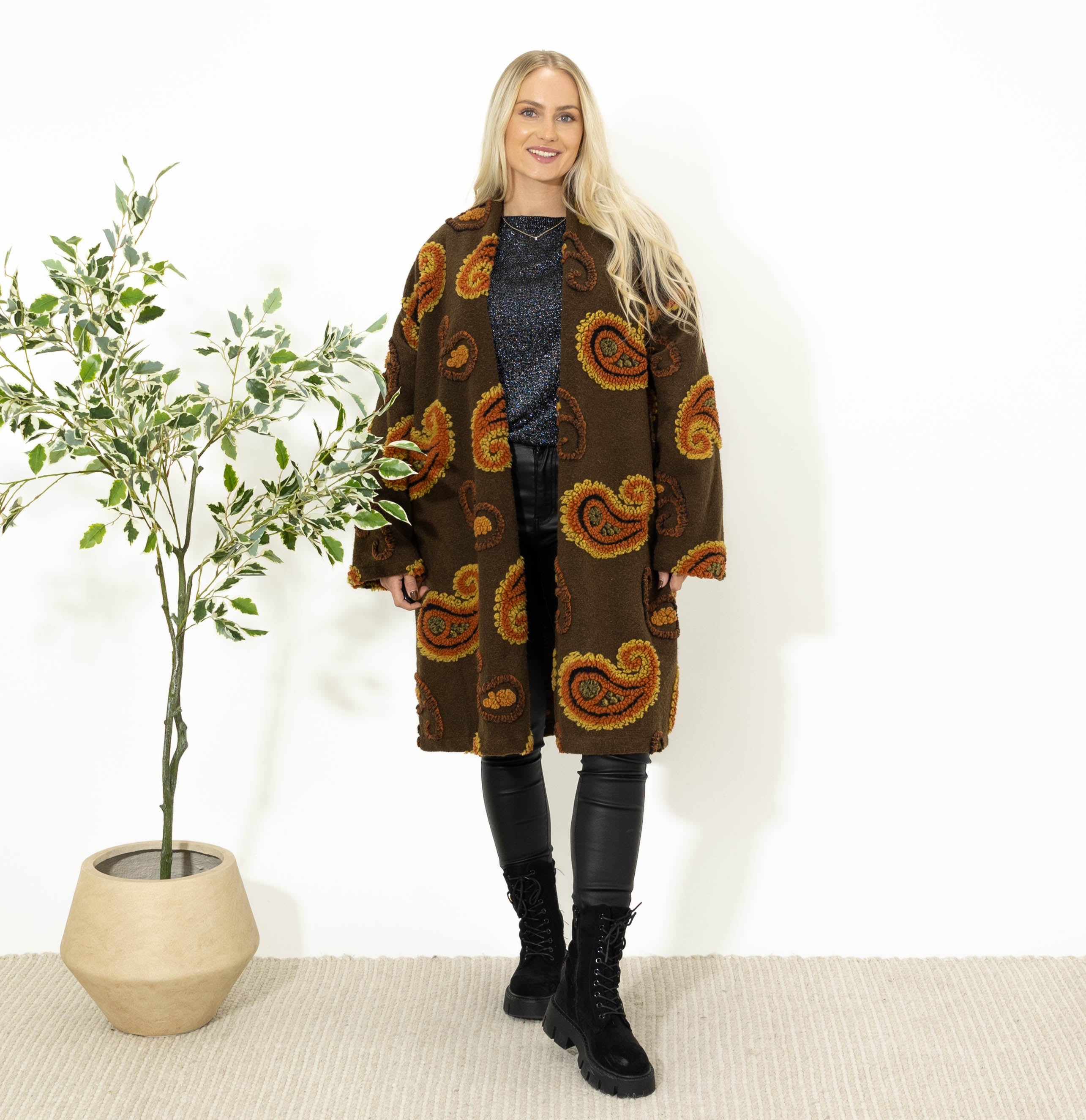 Vica cardigan/jakke, Choko