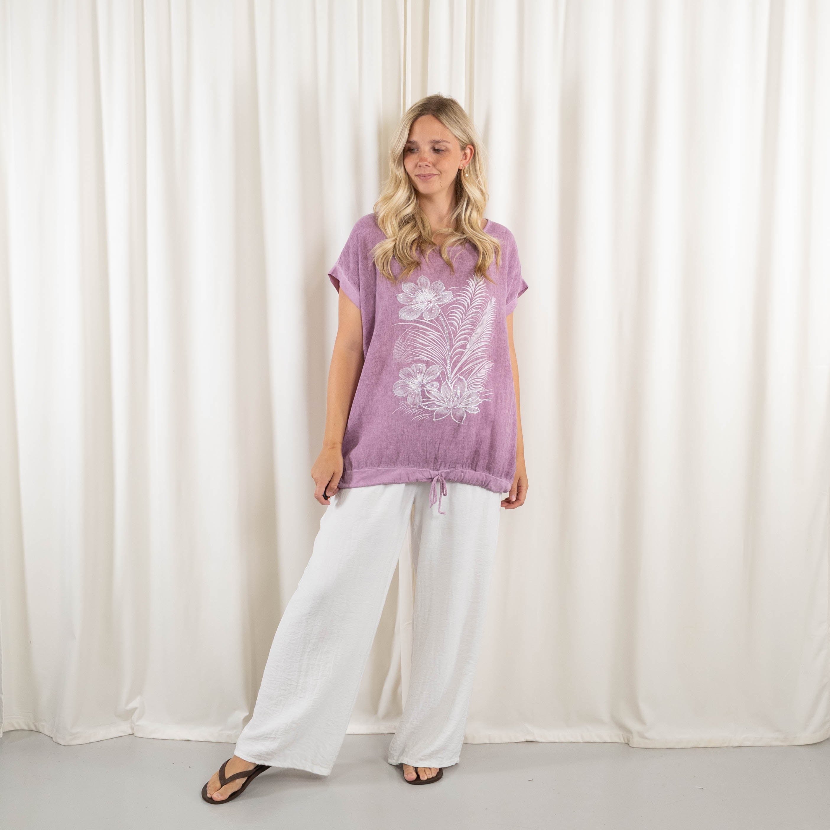 Sussie t-shirt, Lilla