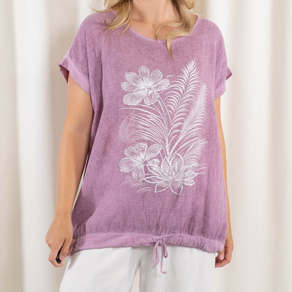 Sussie t-shirt, Lilla