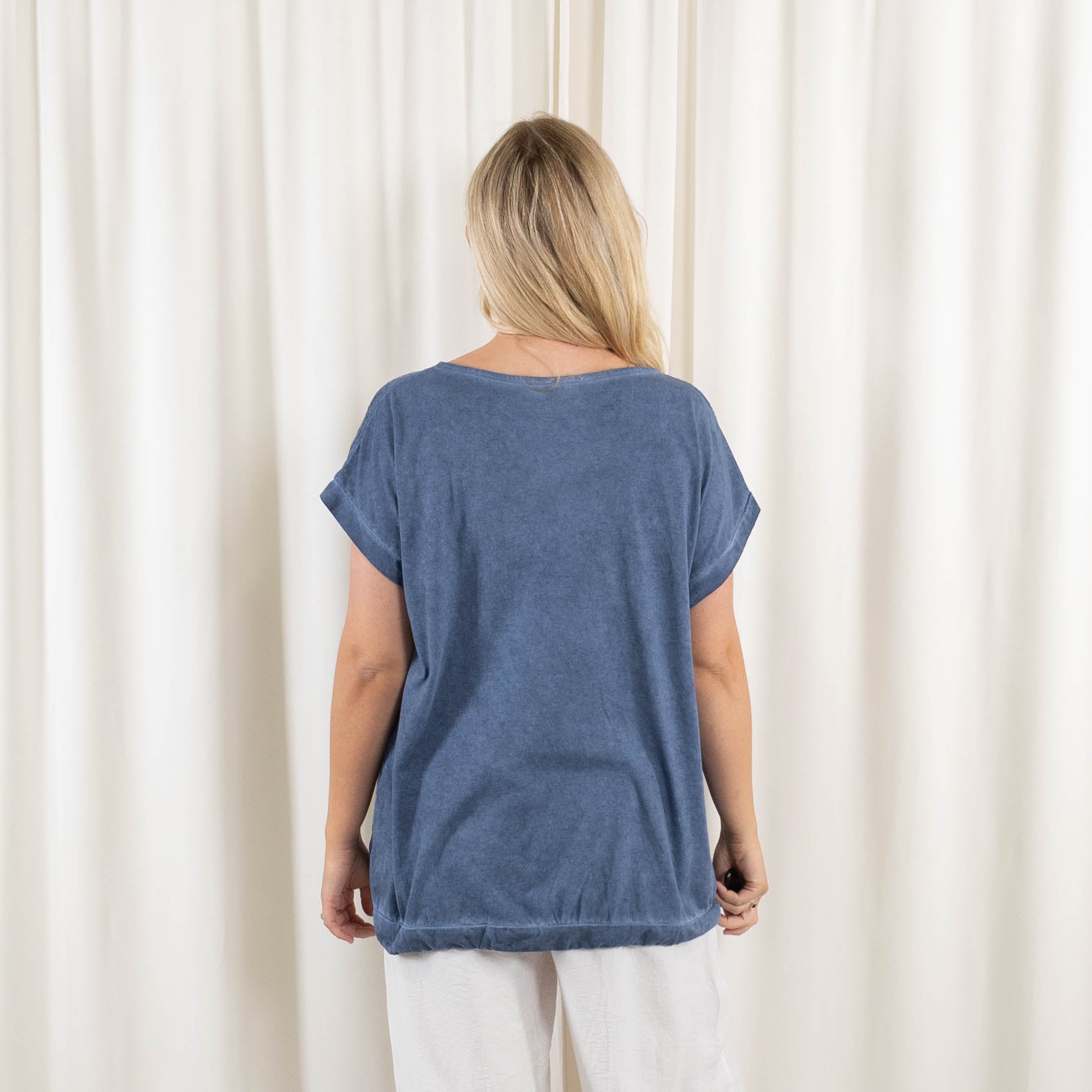Sussie t-shirt, Blå