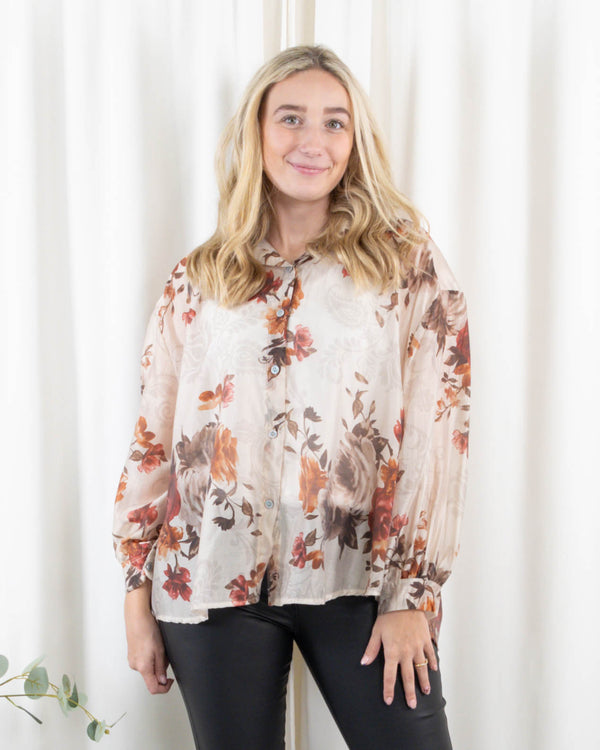 Faith skjorte, Beige